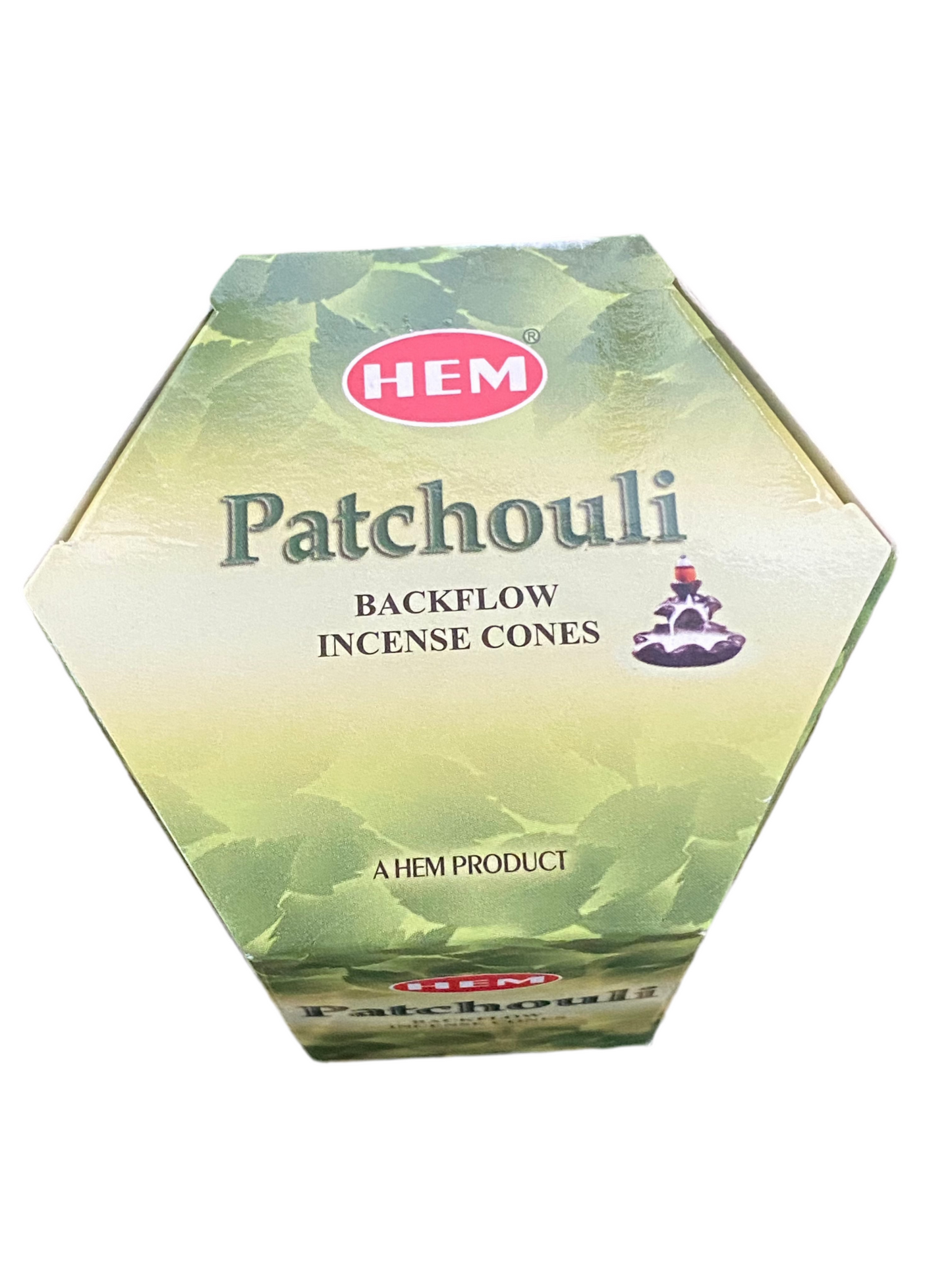 HEM Patchouli Backflow Dhoop Incense