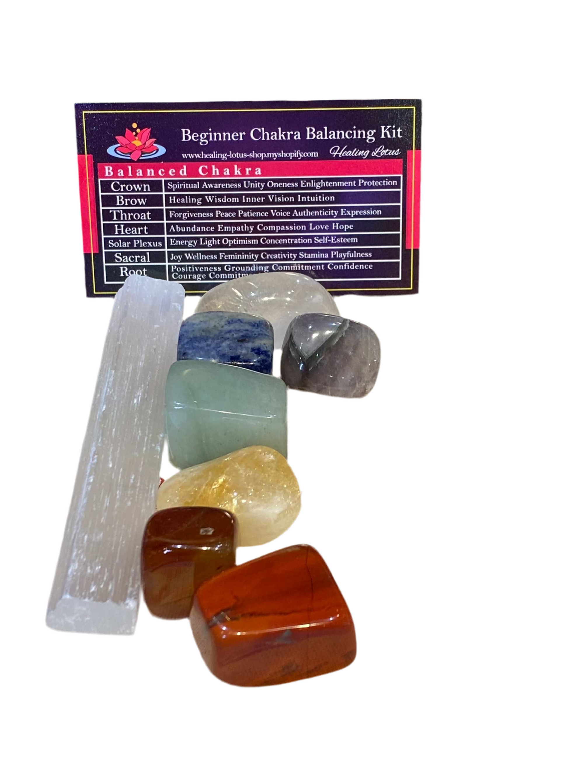 Beginner Chakra Balancing Kit