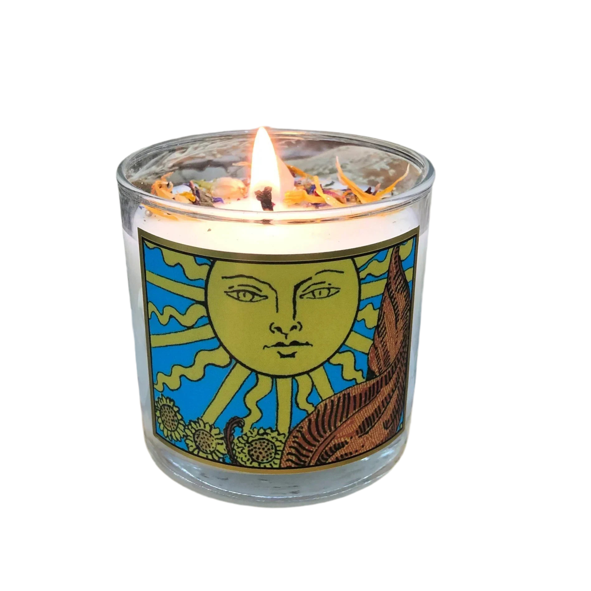 Sun Tarot Candle