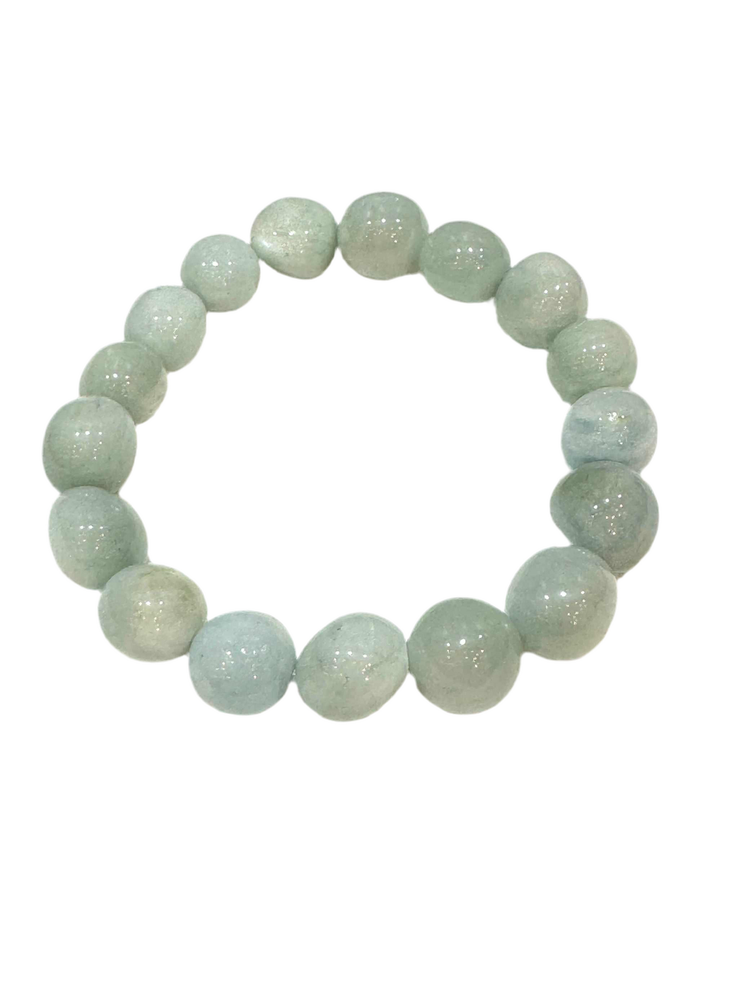 Aquamarine Beaded Bracelet