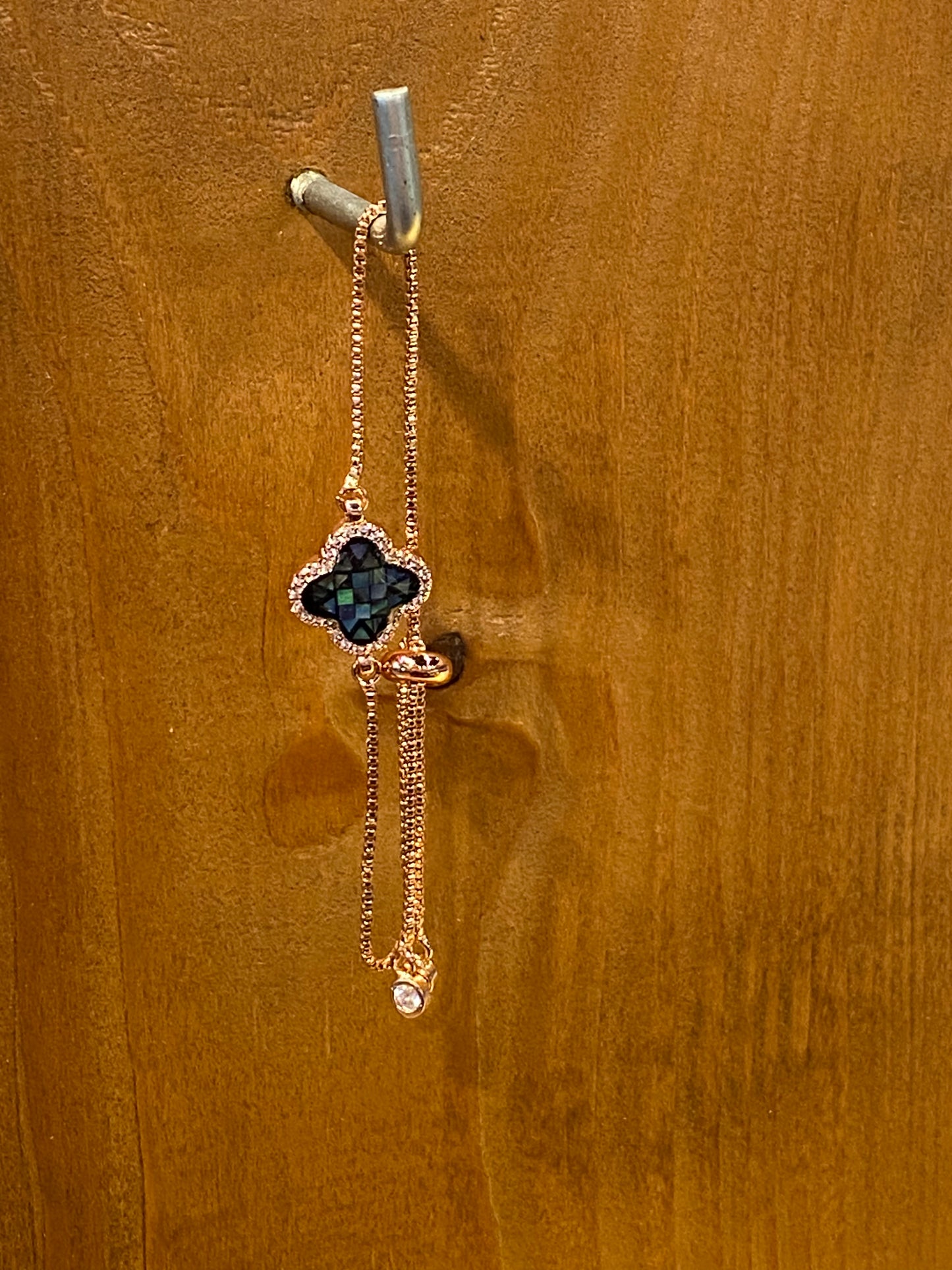 Fashion Jewelry Gold Color Bracelet With Multi Clover