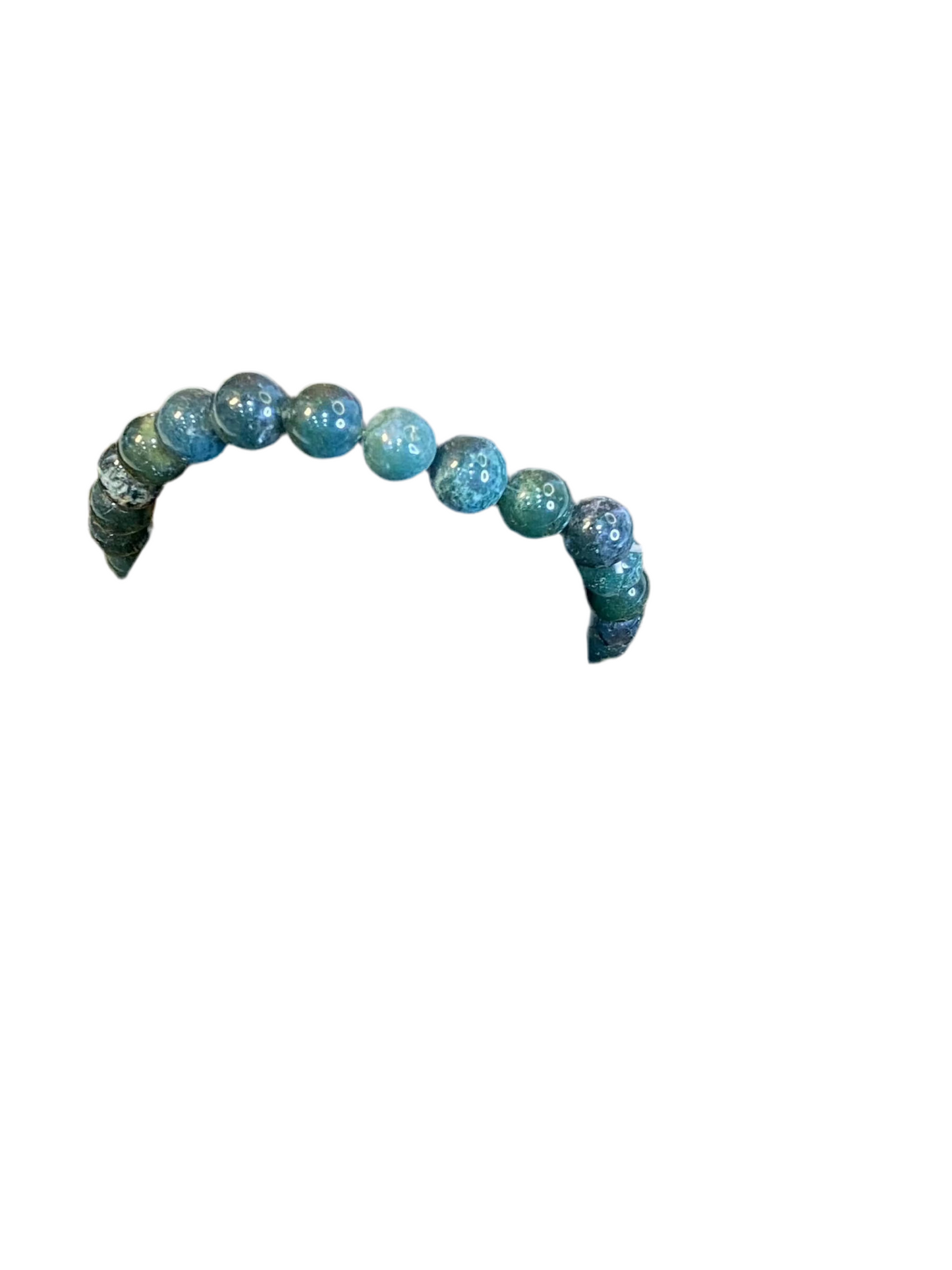 Green Jasper Beaded String Bracelet