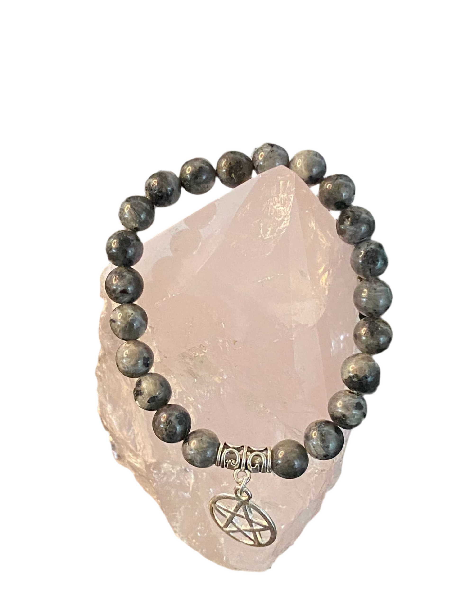 Larvikite Gemstone Bracelet