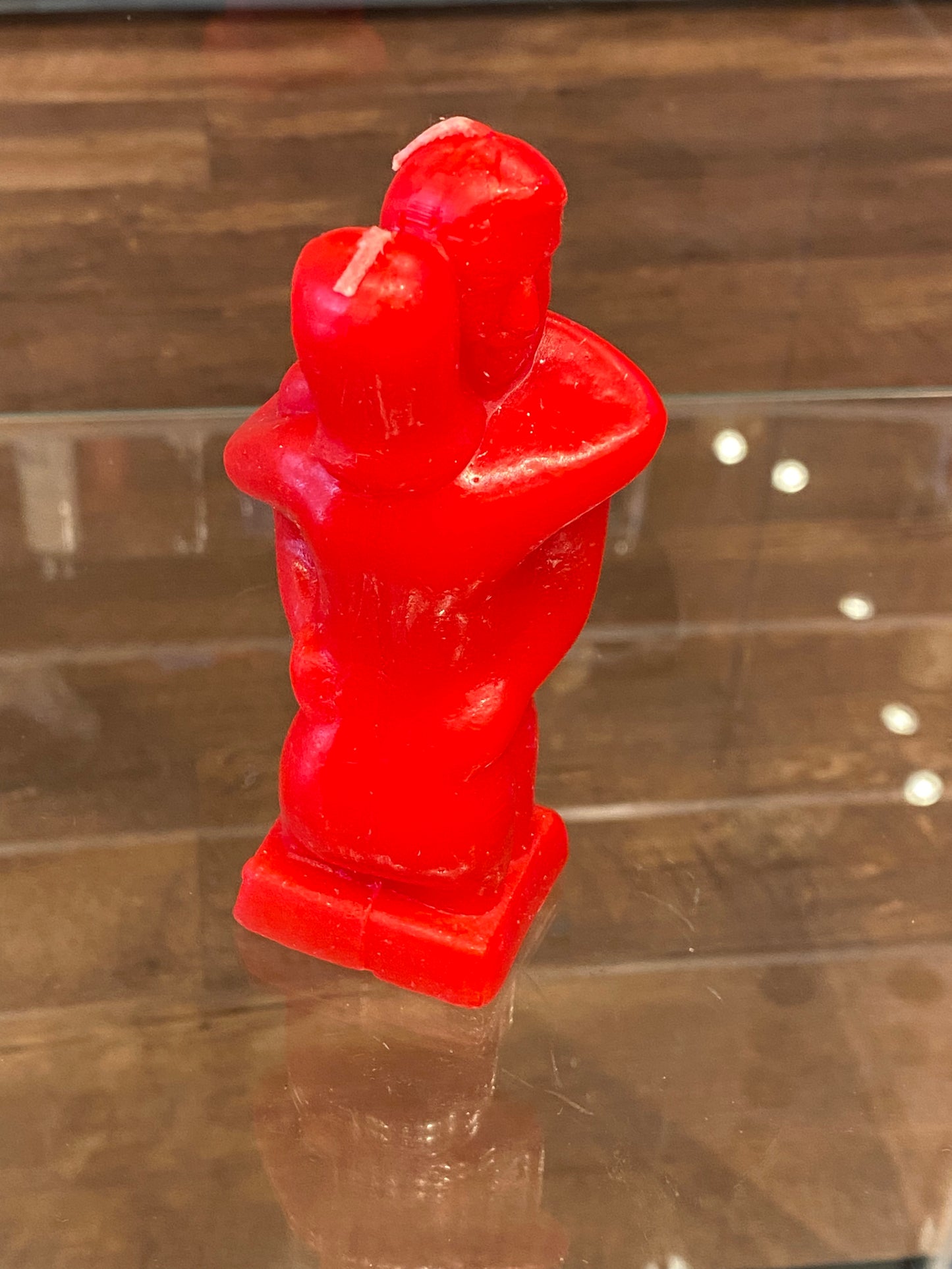 Erotic Couple Candle Red