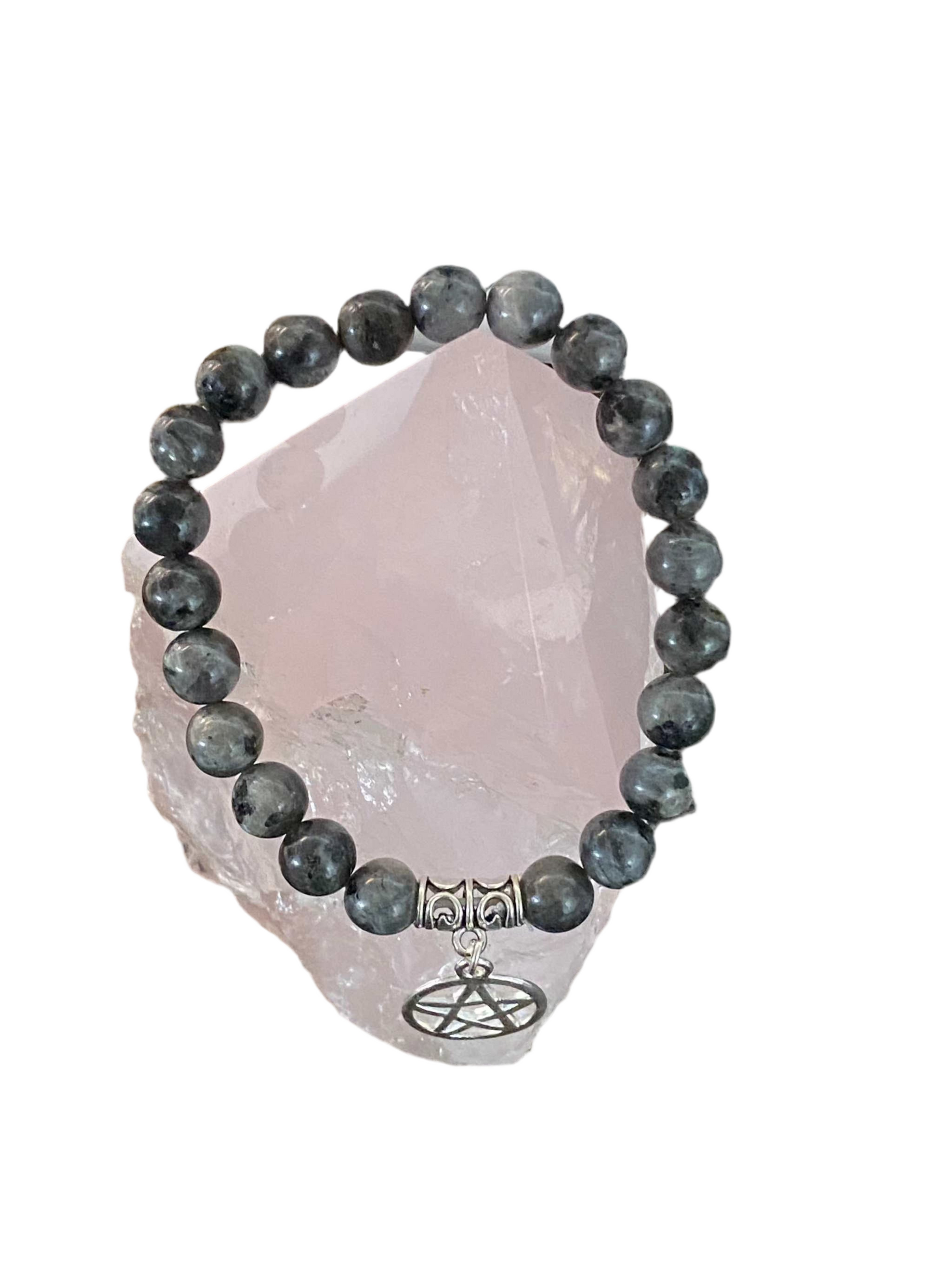 Larvikite Gemstone Bracelet