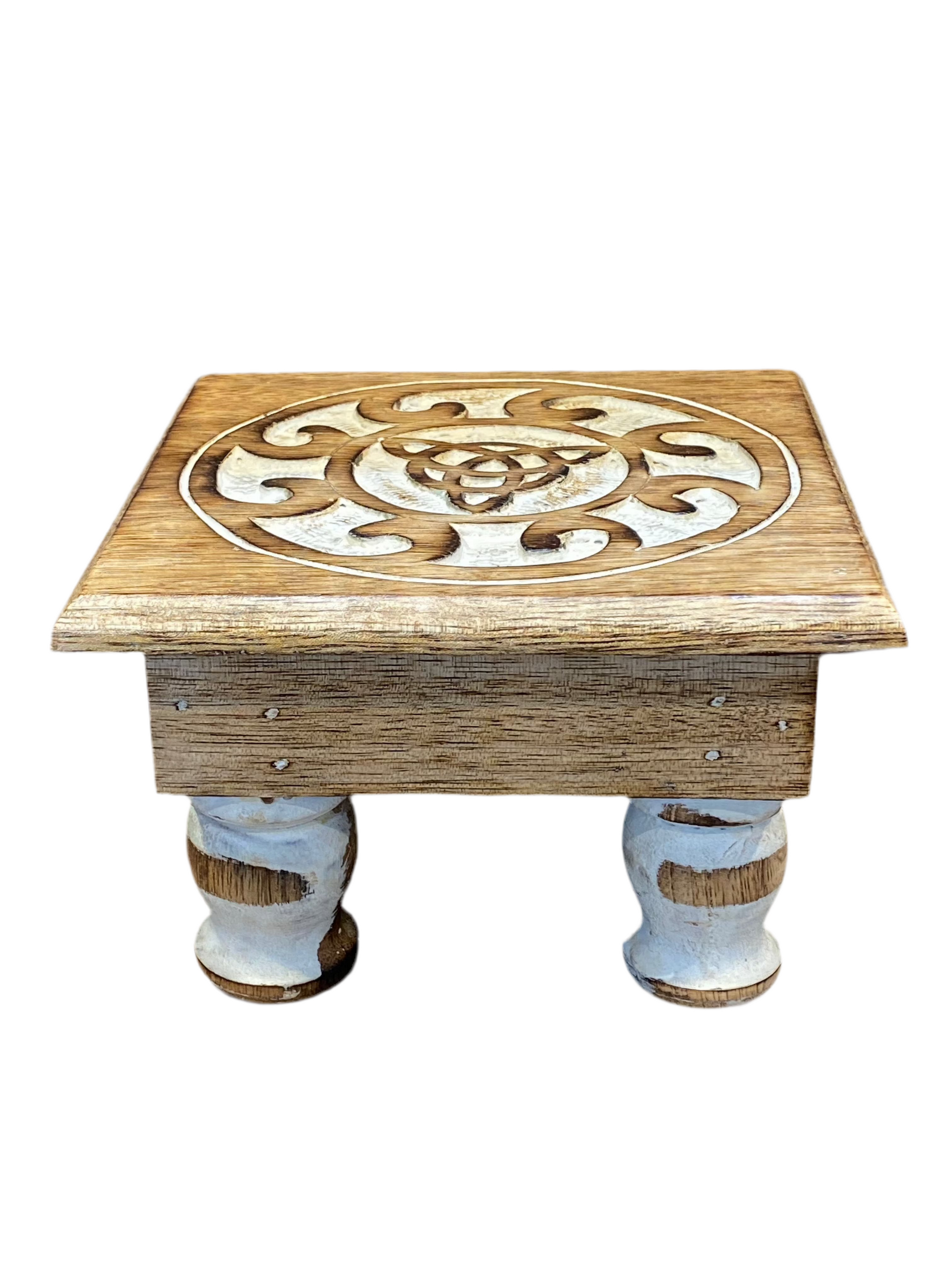 Sacred Wooden Triquetra Altar