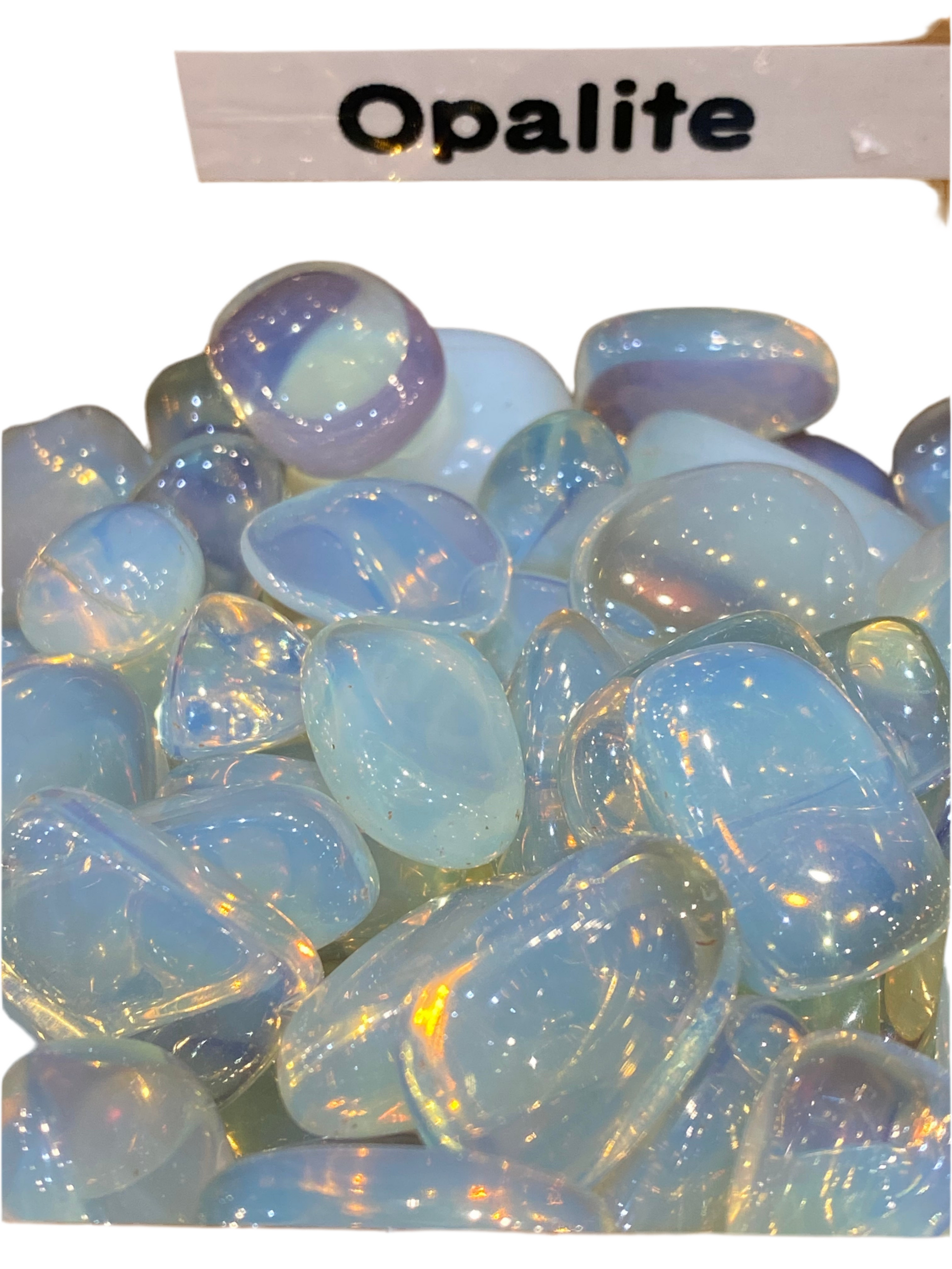 Opalite Tumbled Stone for meditation and spiritual practices