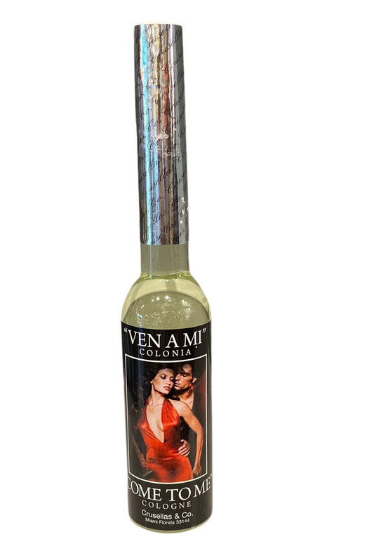 Come to Me Cologne by Crusellas, 7.5 fl oz bottle for love and positive energy rituals.