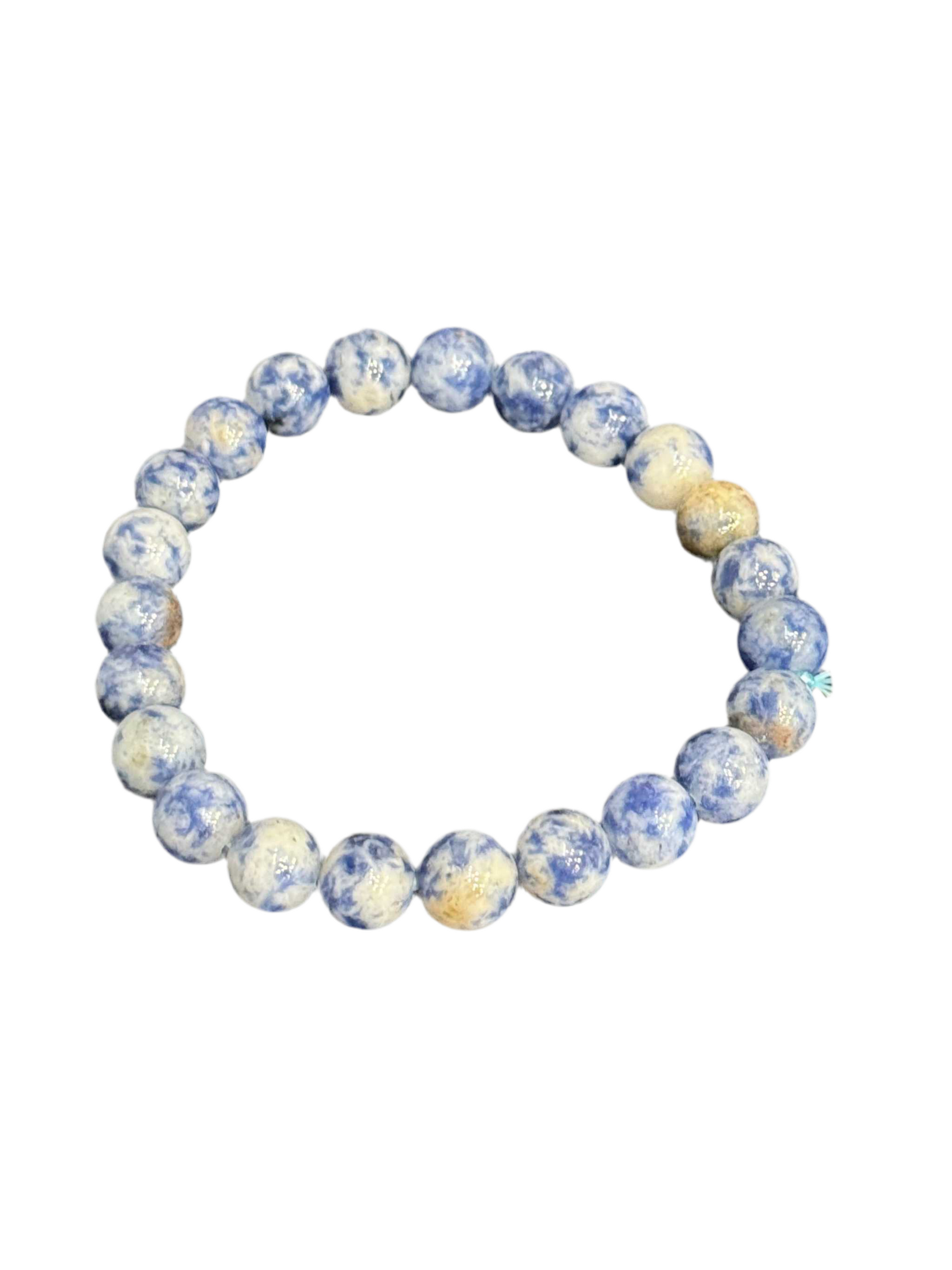 Sodalite Gemstone Beaded String Bracelet