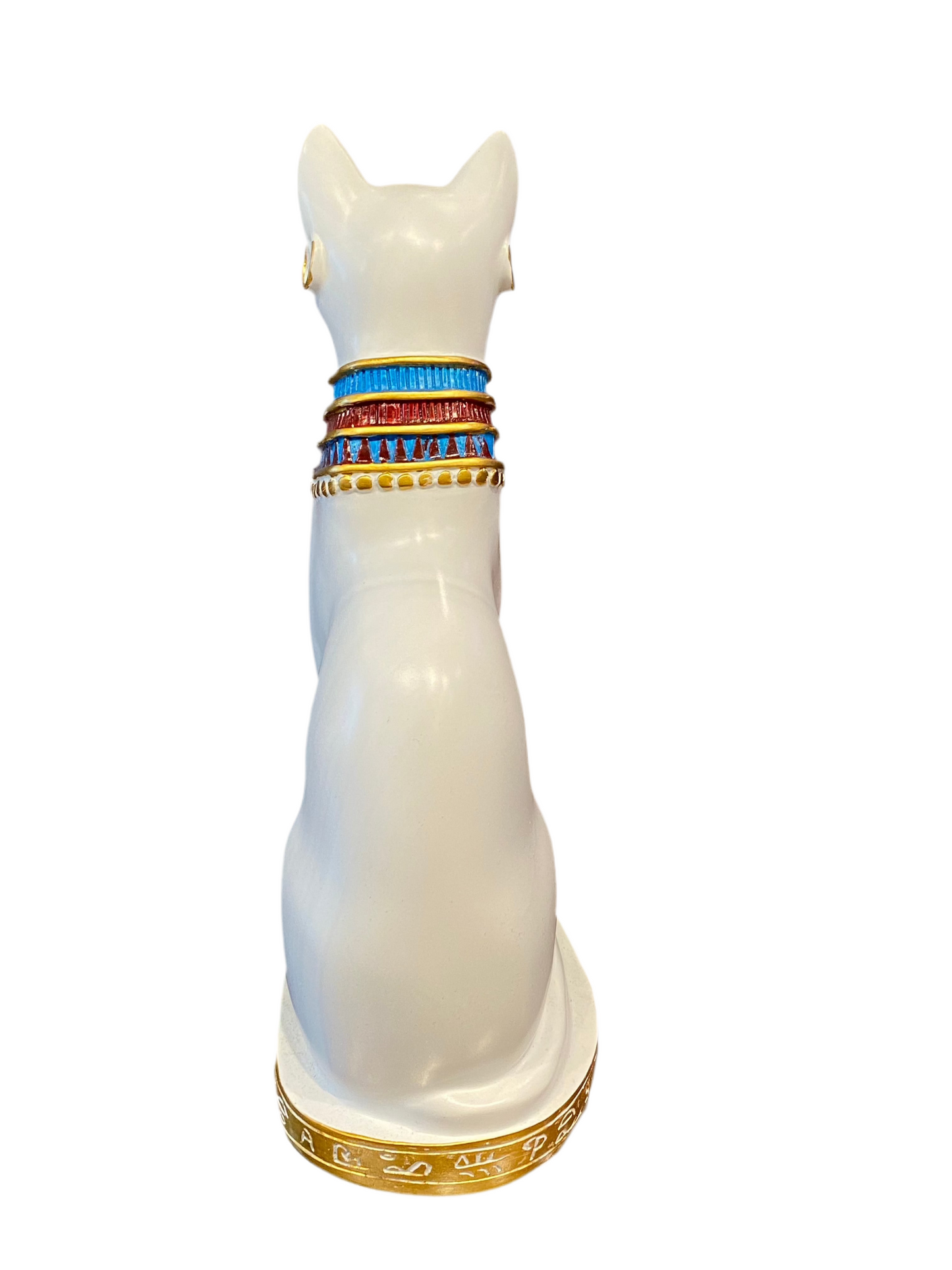 Large White Egyptian Bastet Cat