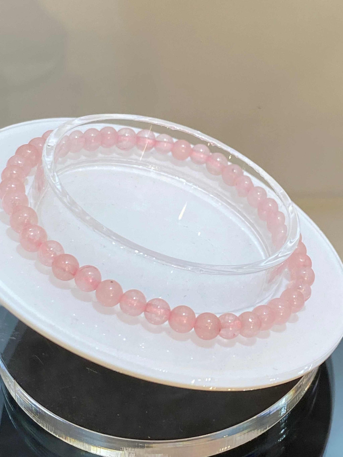 Rose Quartz Gemstone Bracelet