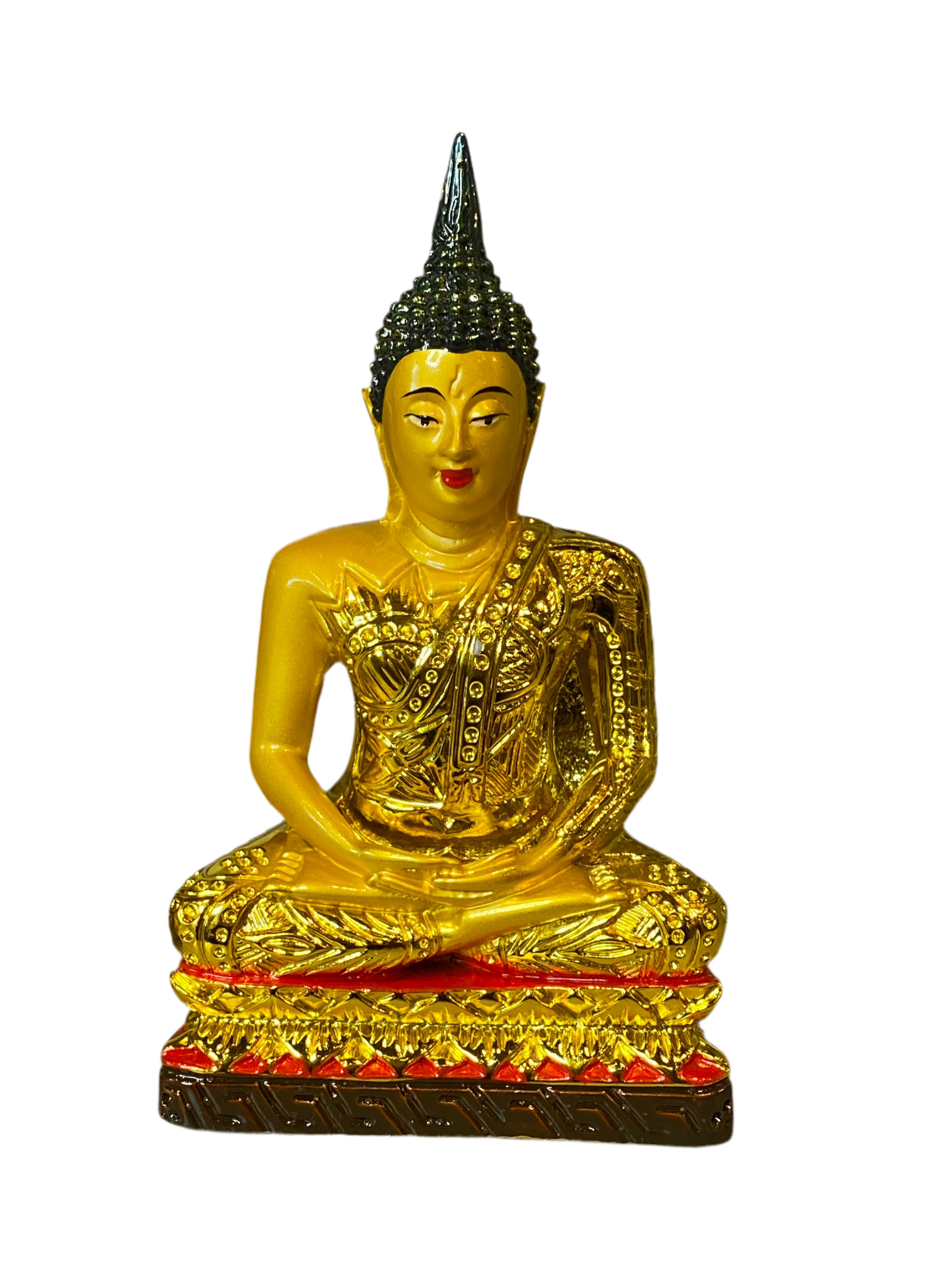 Feng Shui Golden Thai Sitting Buddha