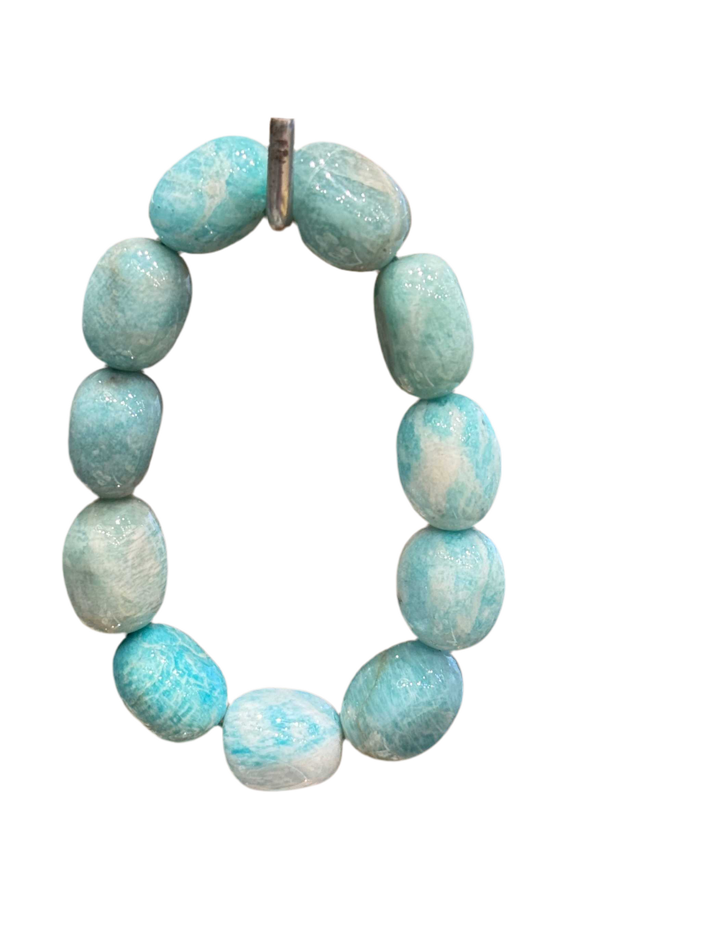 Amazonite Tumbled Gemstone Bracelet