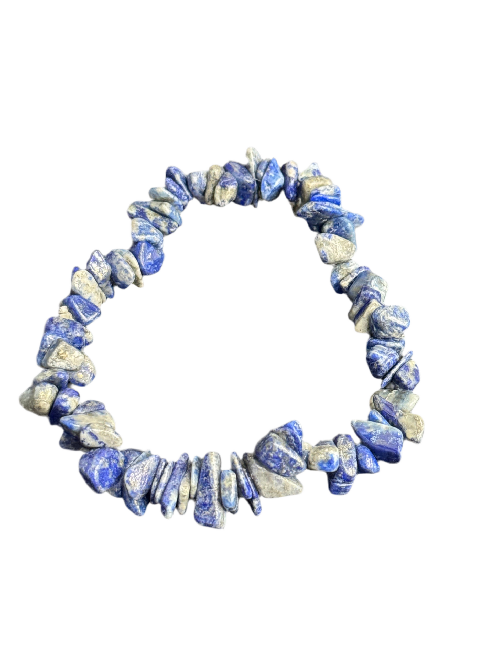 Lapis Lazuli Tumbled Chips Bracelet