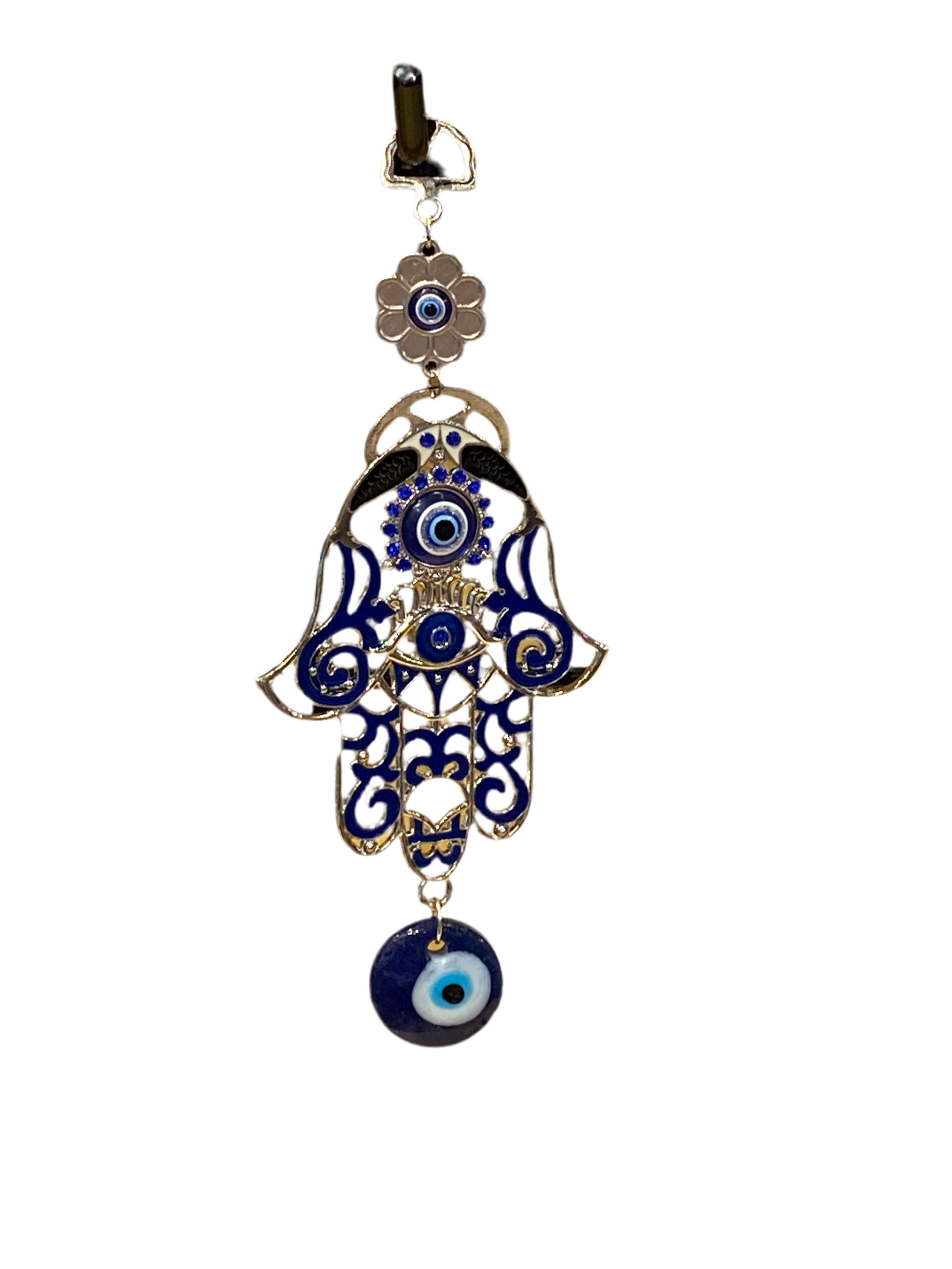 Blue Hamsa Door and Wall Talisman