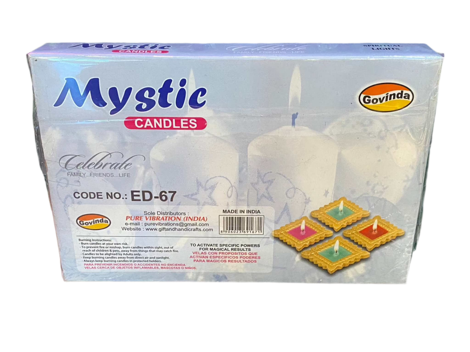 Govinda Mystic Candles