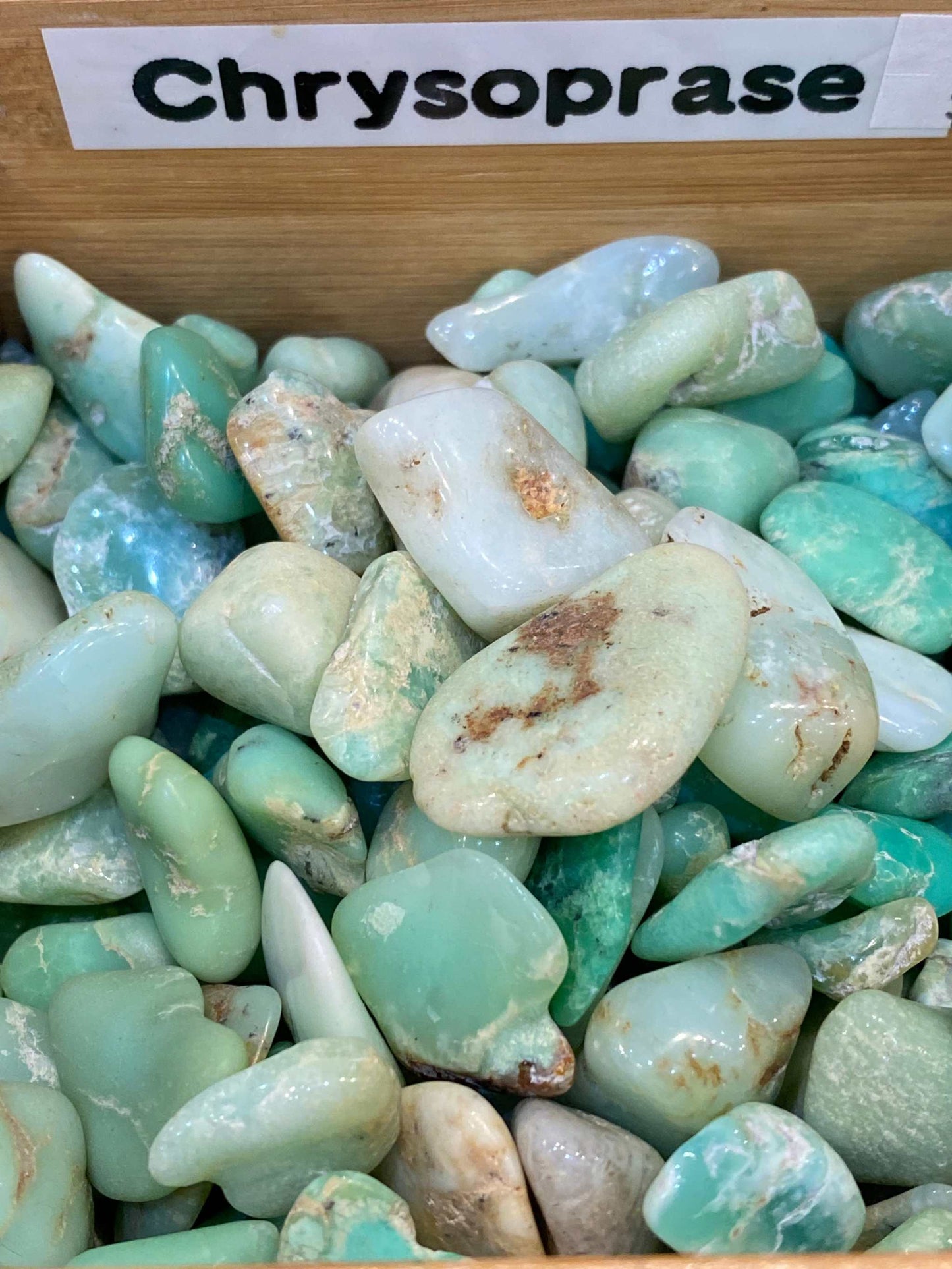 Chrysoprase Tumbled Stones