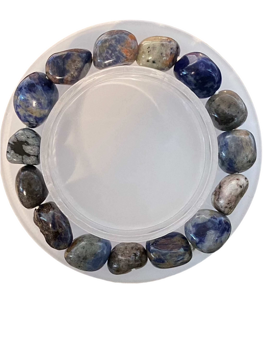 Sodalite Tumbled Bracelet