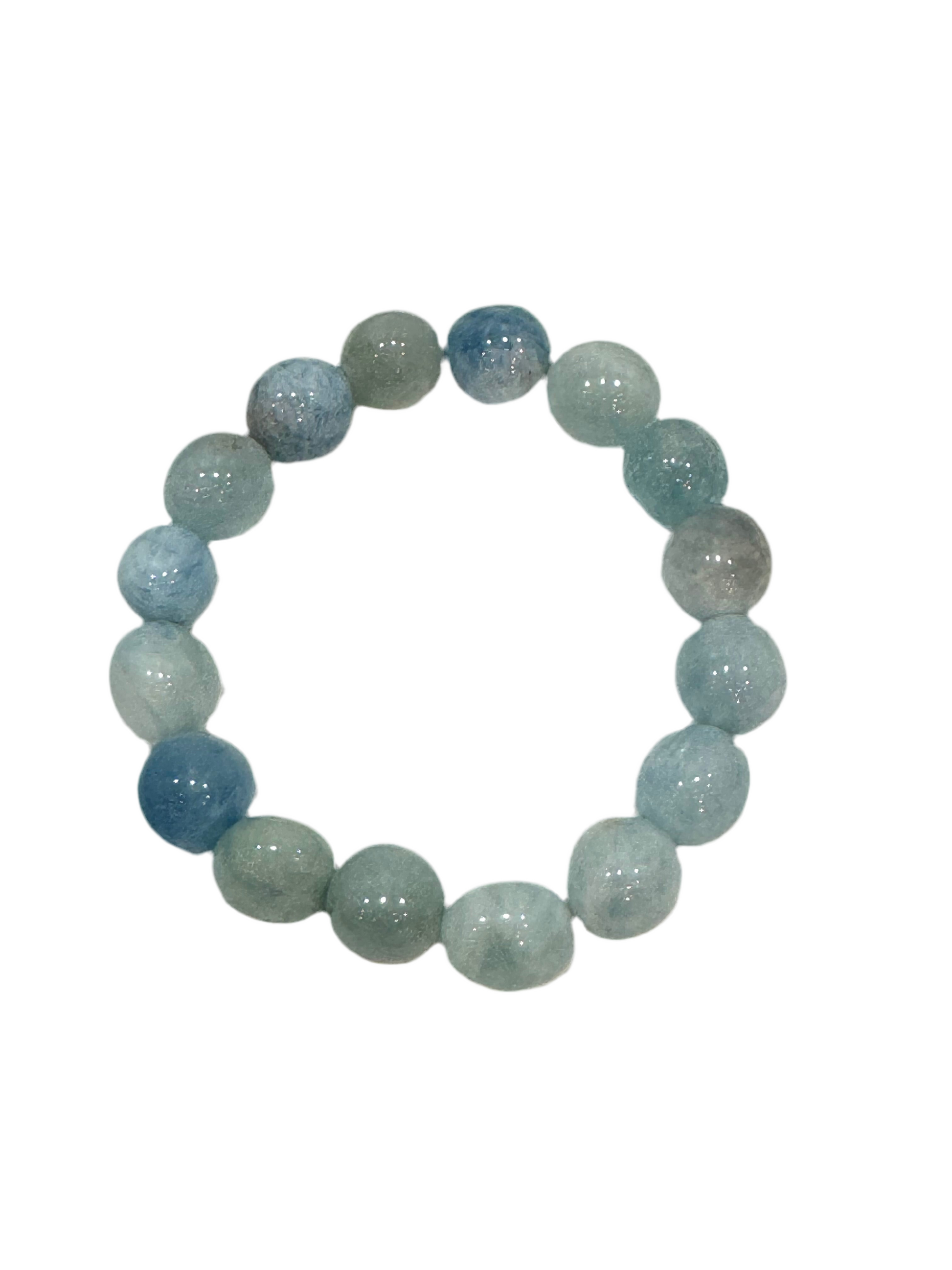 Aquamarine Gemstone Bracelet
