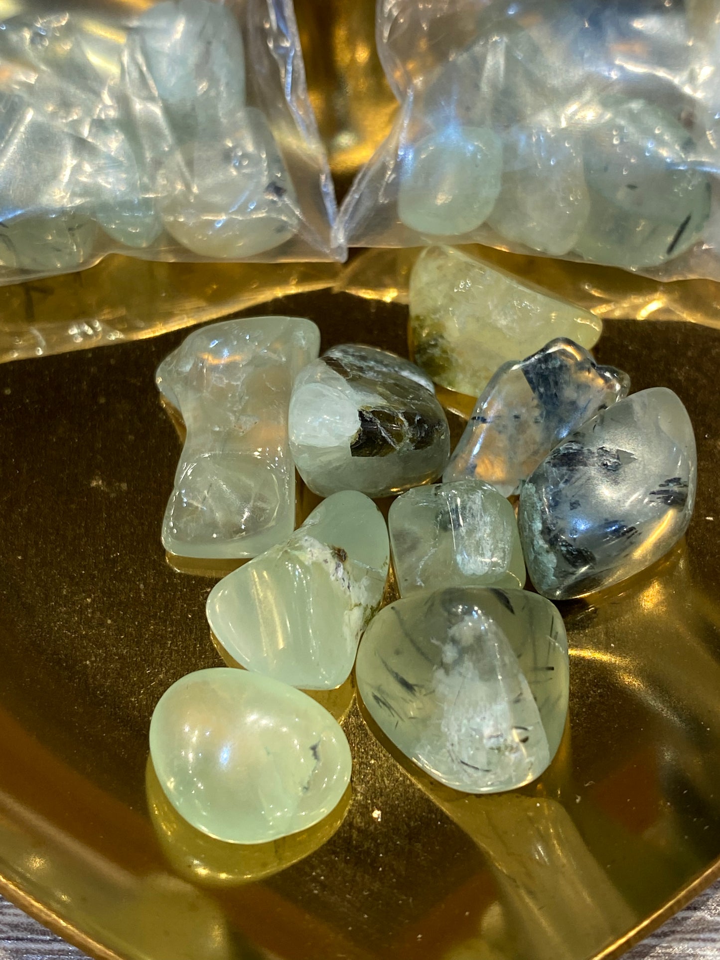 Prehnite Chip Stone