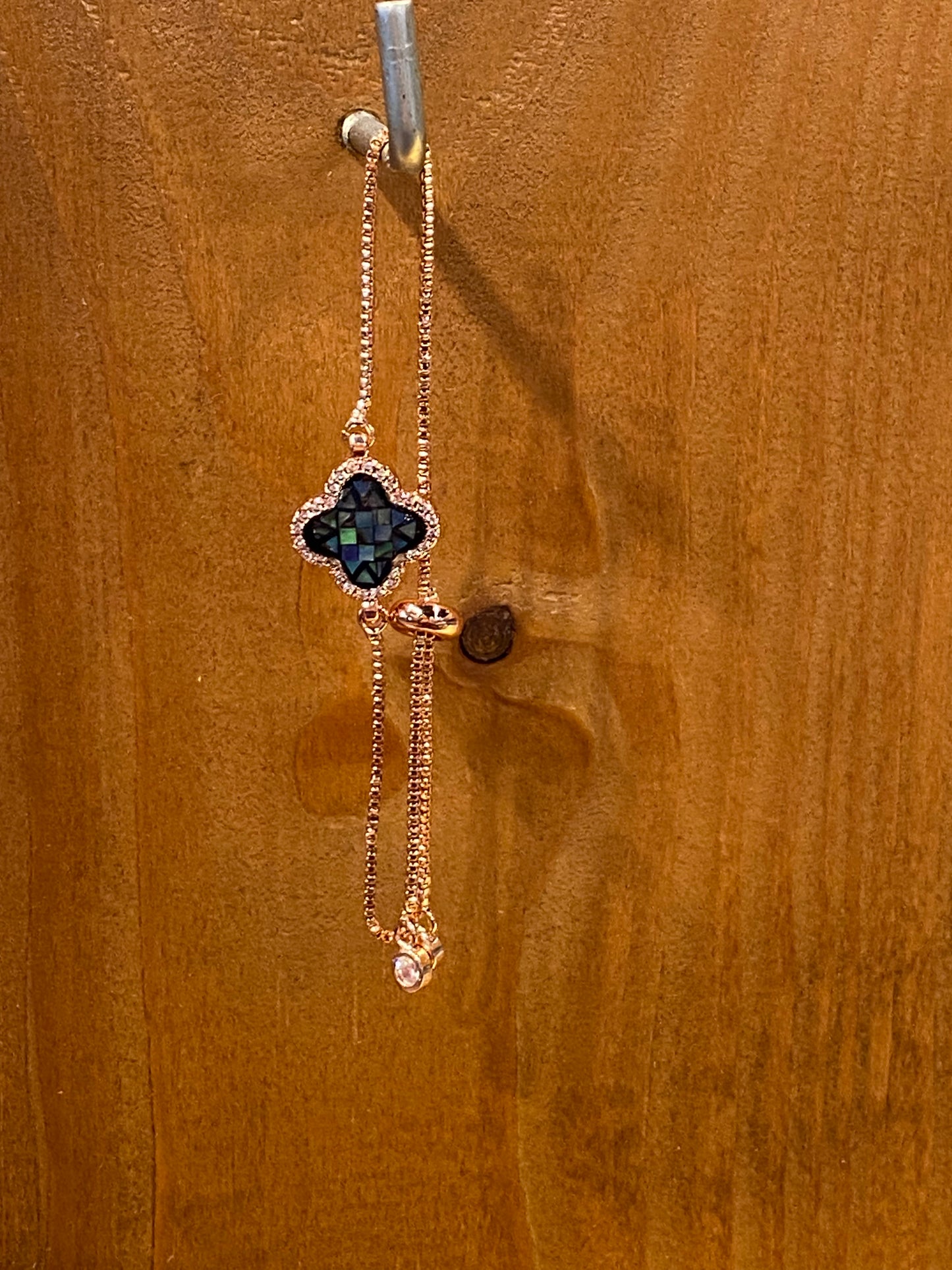 Fashion Jewelry Gold Color Bracelet With Multi Clover