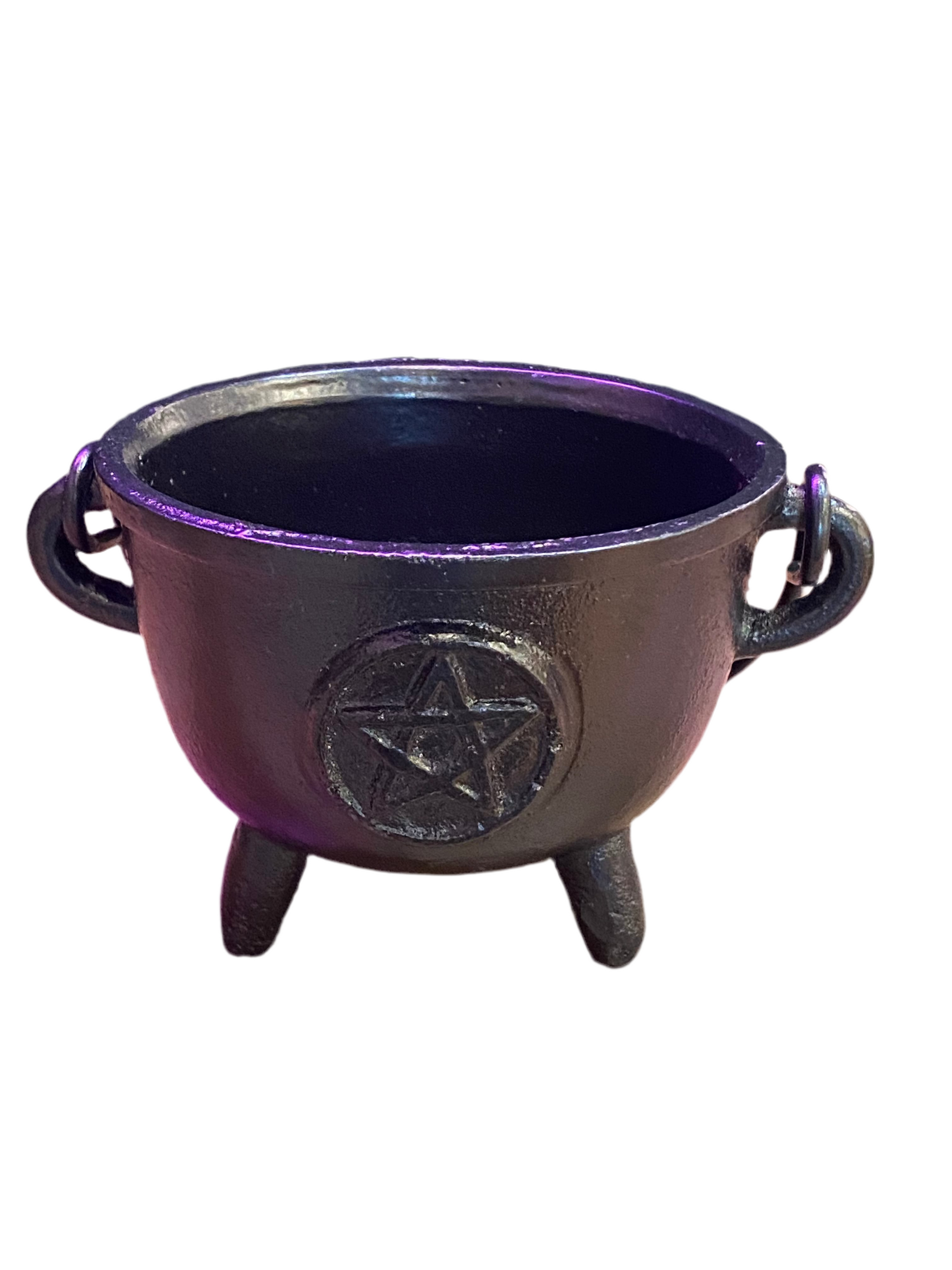 Pentacle Cast Iron Cauldron