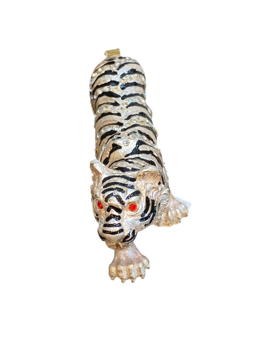 Tiger Bejeweled Trinket