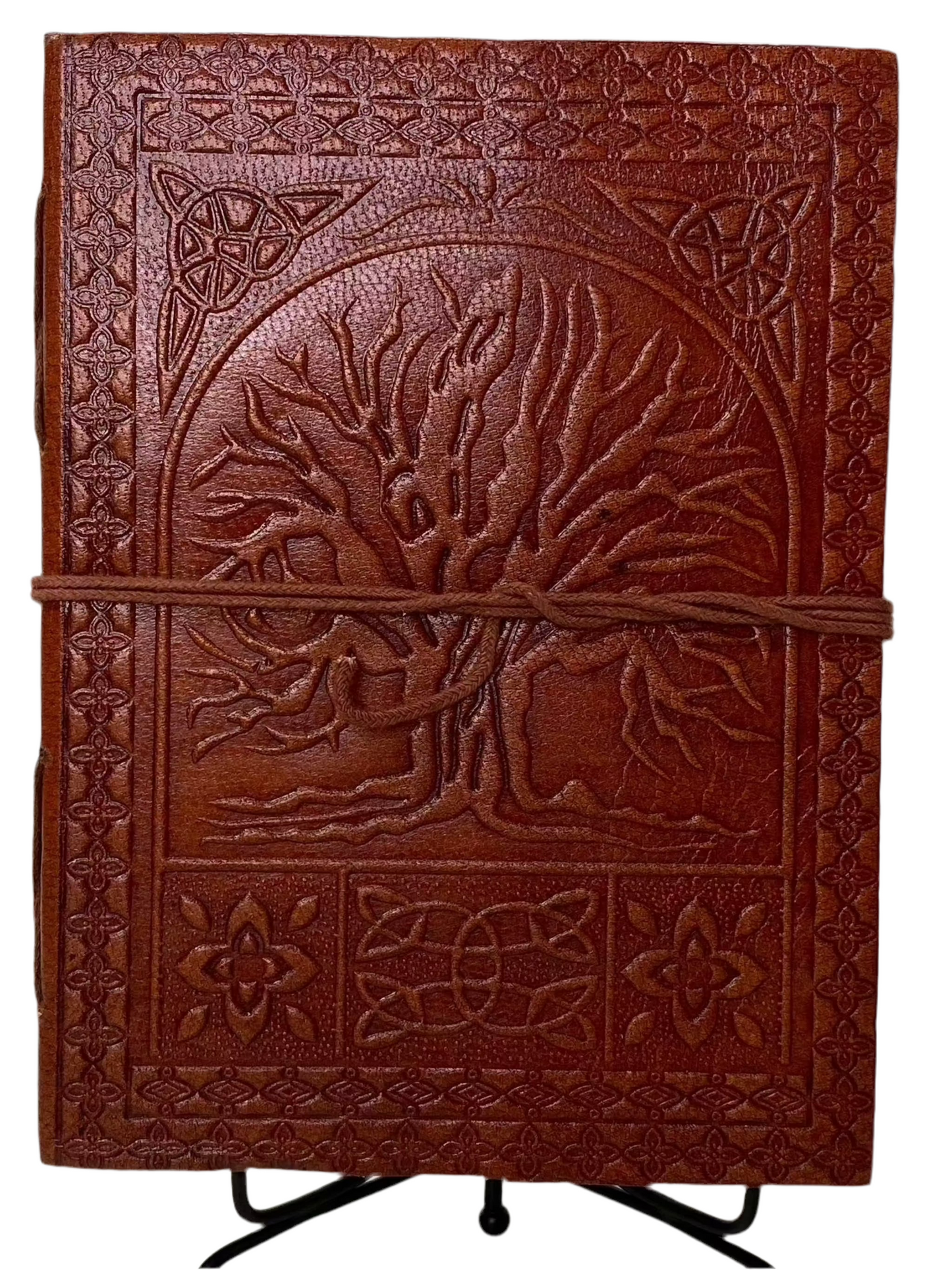 Sacred Oak Tree Leather Journal