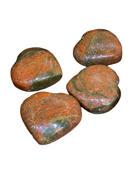 Unakite Heart