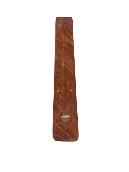 Wooden Ash Catcher Incense Holder Sun