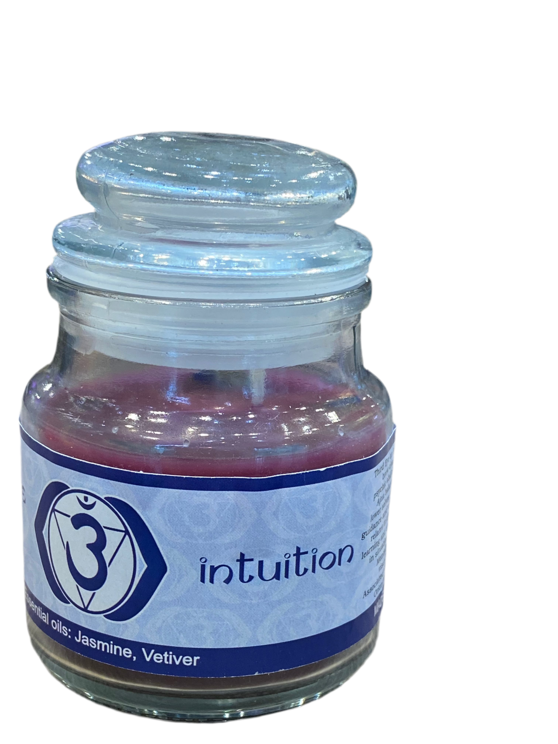 Vrinda 7 Chakra Jar Indigo Candle