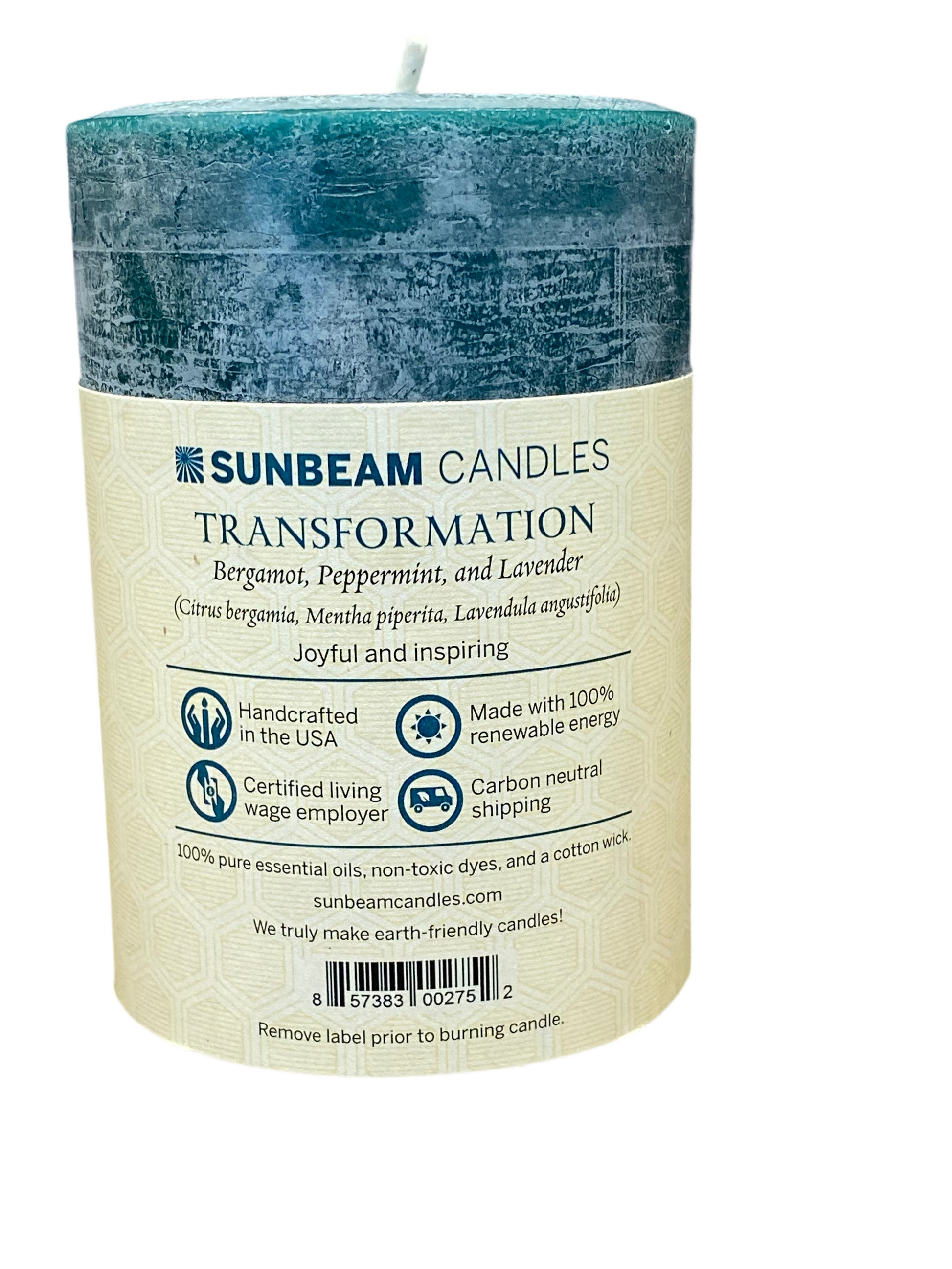 Transformation Aromatherapy Pillar