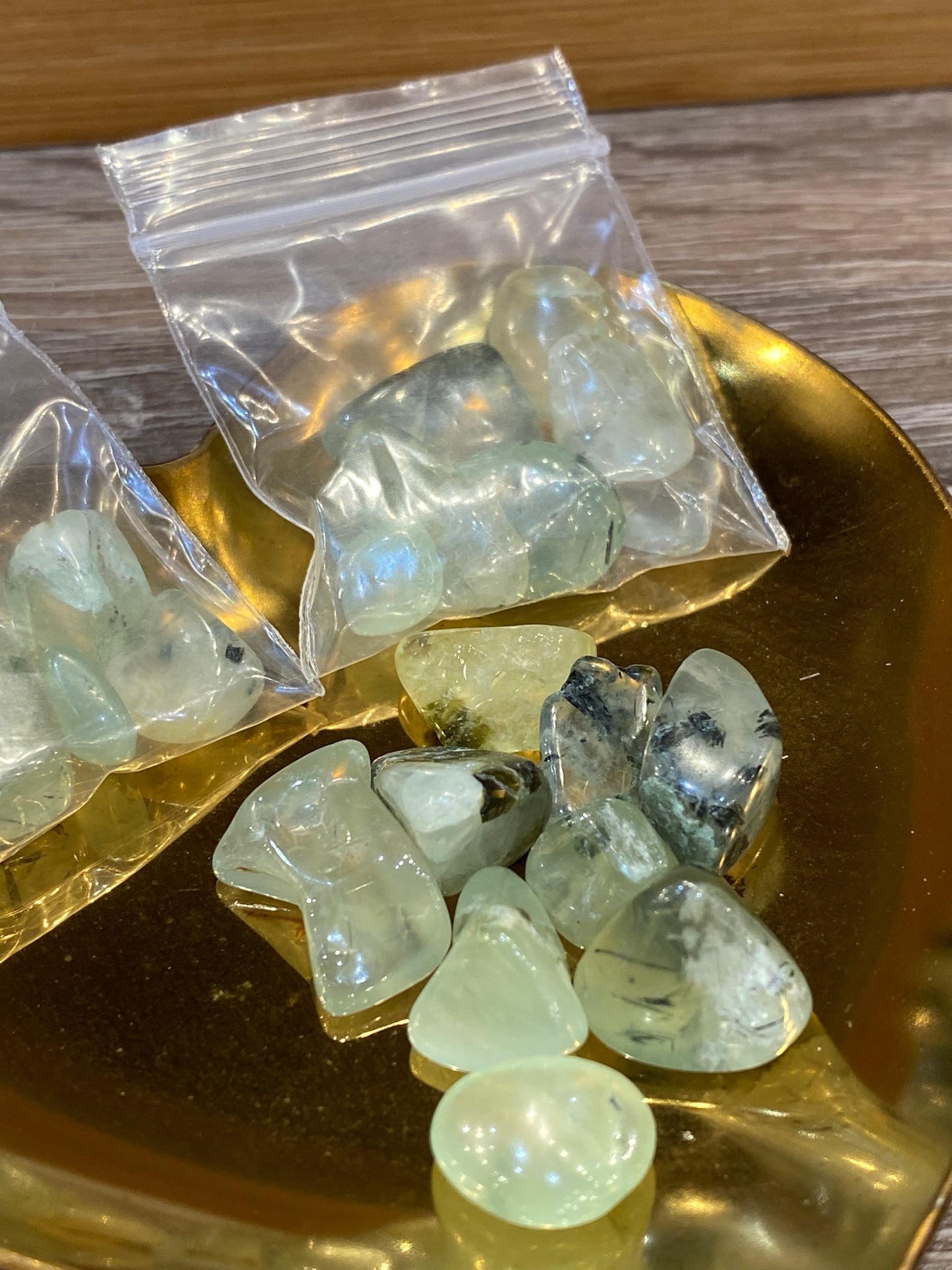 Prehnite Chip Stone