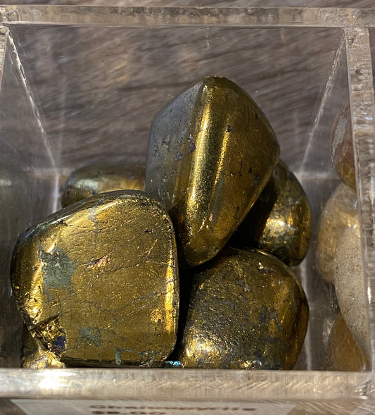 Chalcopyrite Tumbled Stone 1pc