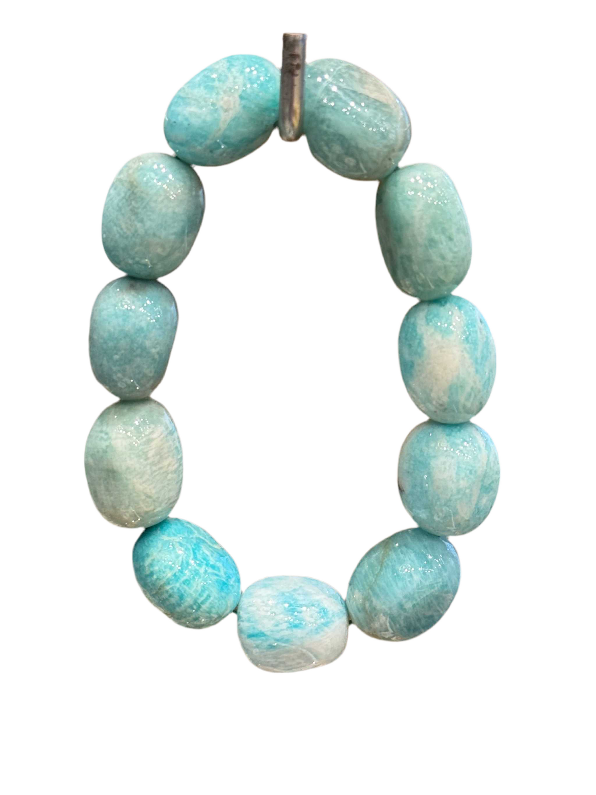 Amazonite Tumbled Gemstone Bracelet