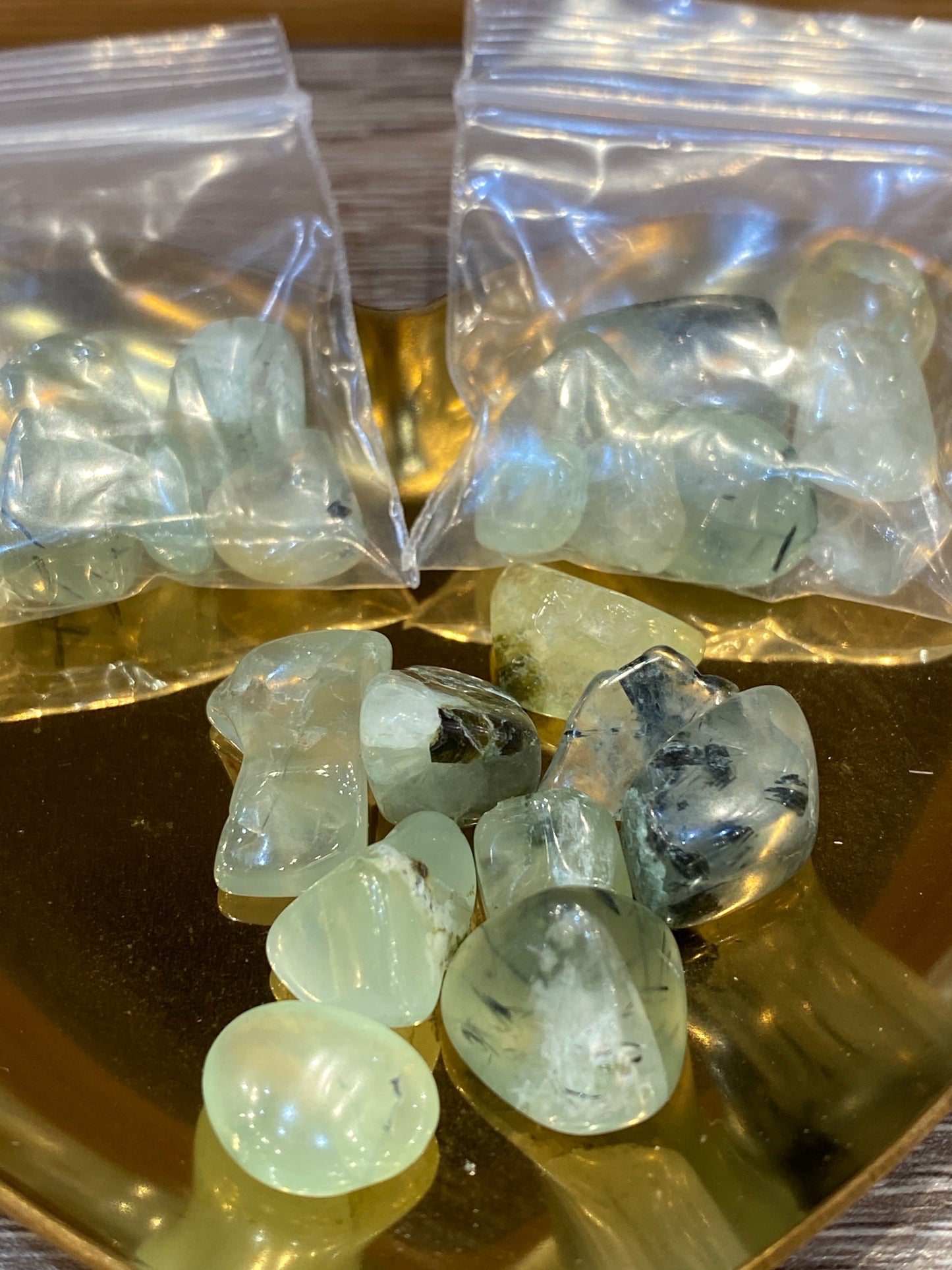 Prehnite Chip Stone