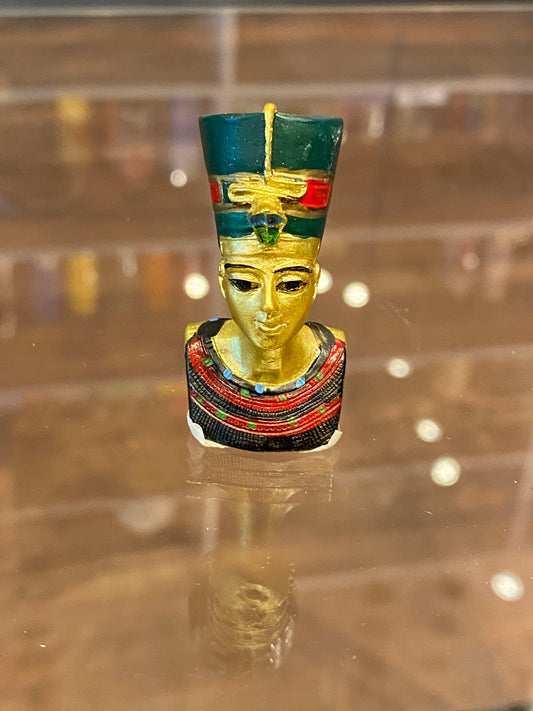 Mini Bust Nefertiti Egyptian Figurine