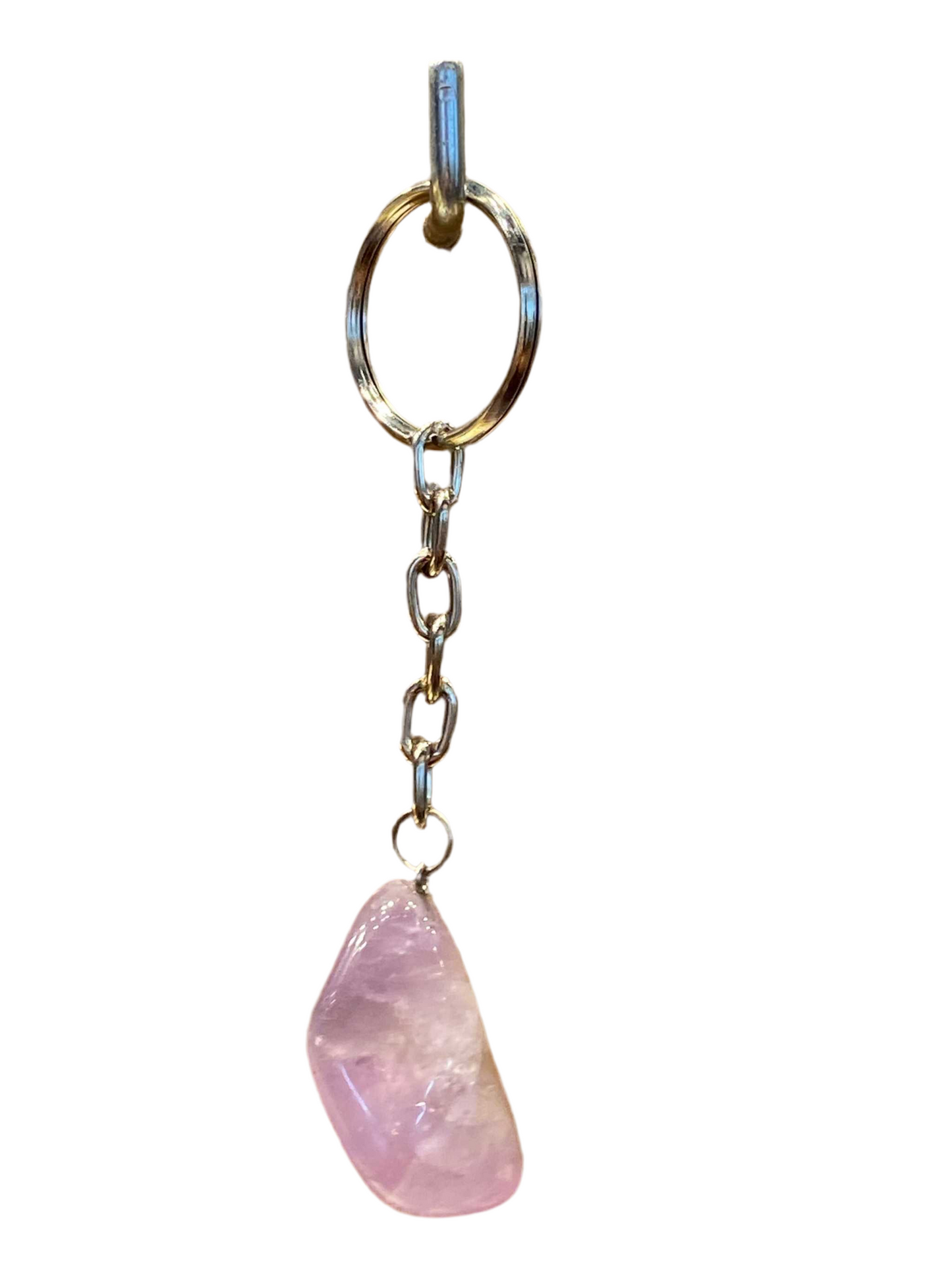 Amethyst Gemstone Keychain