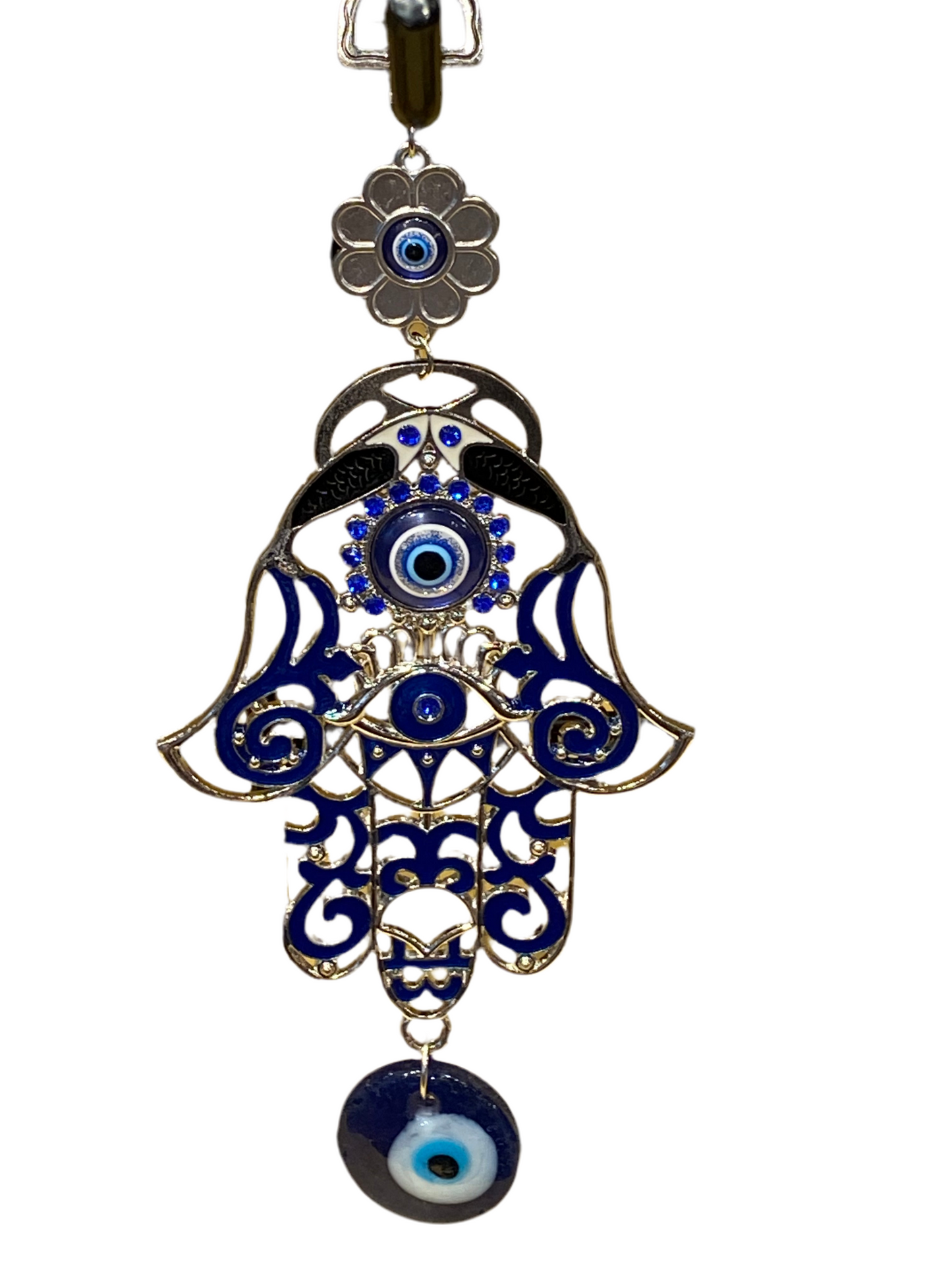 Blue Hamsa Door and Wall Talisman