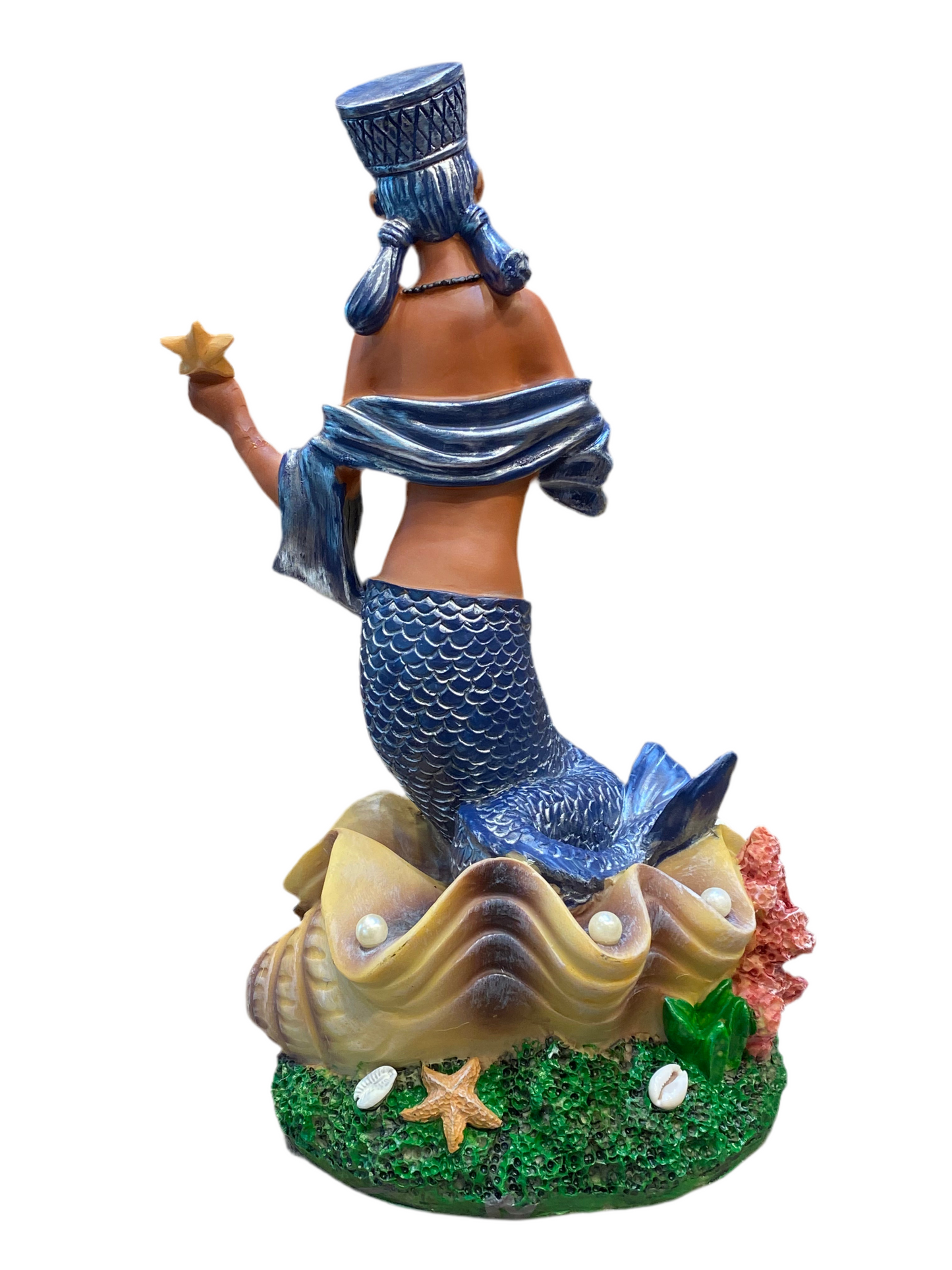 Yemaya Orisha Goddess of the Seas 16” Statue Brown