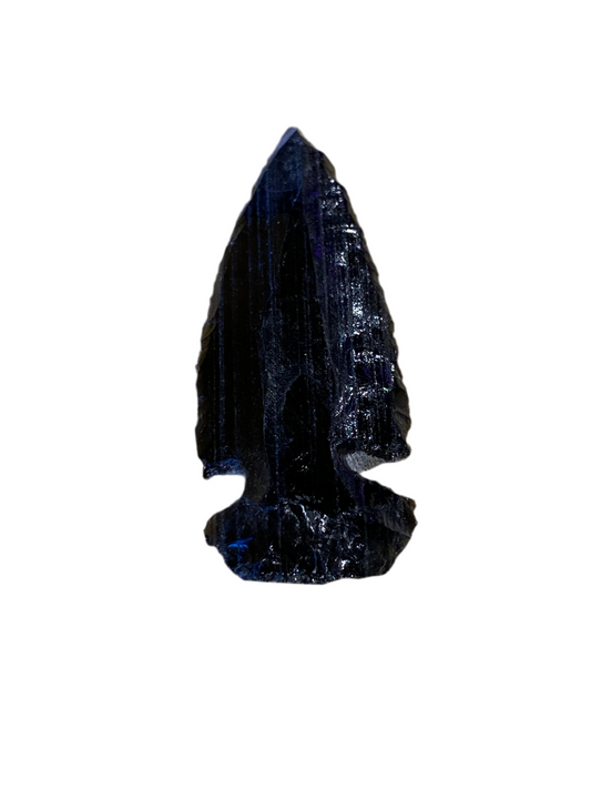 Black Obsidian Arrowhead