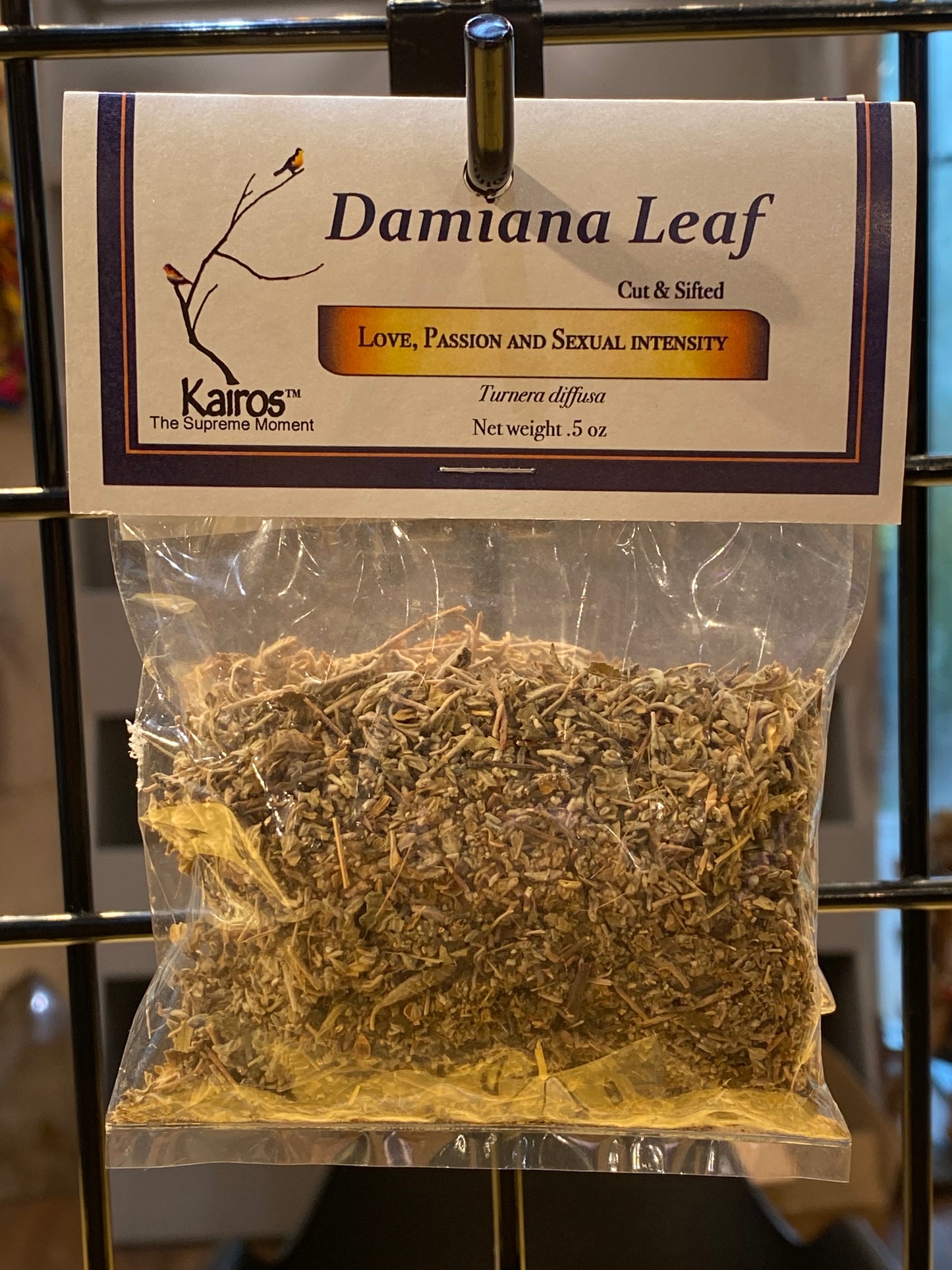 Damiana Leaf Cut & Sifted
