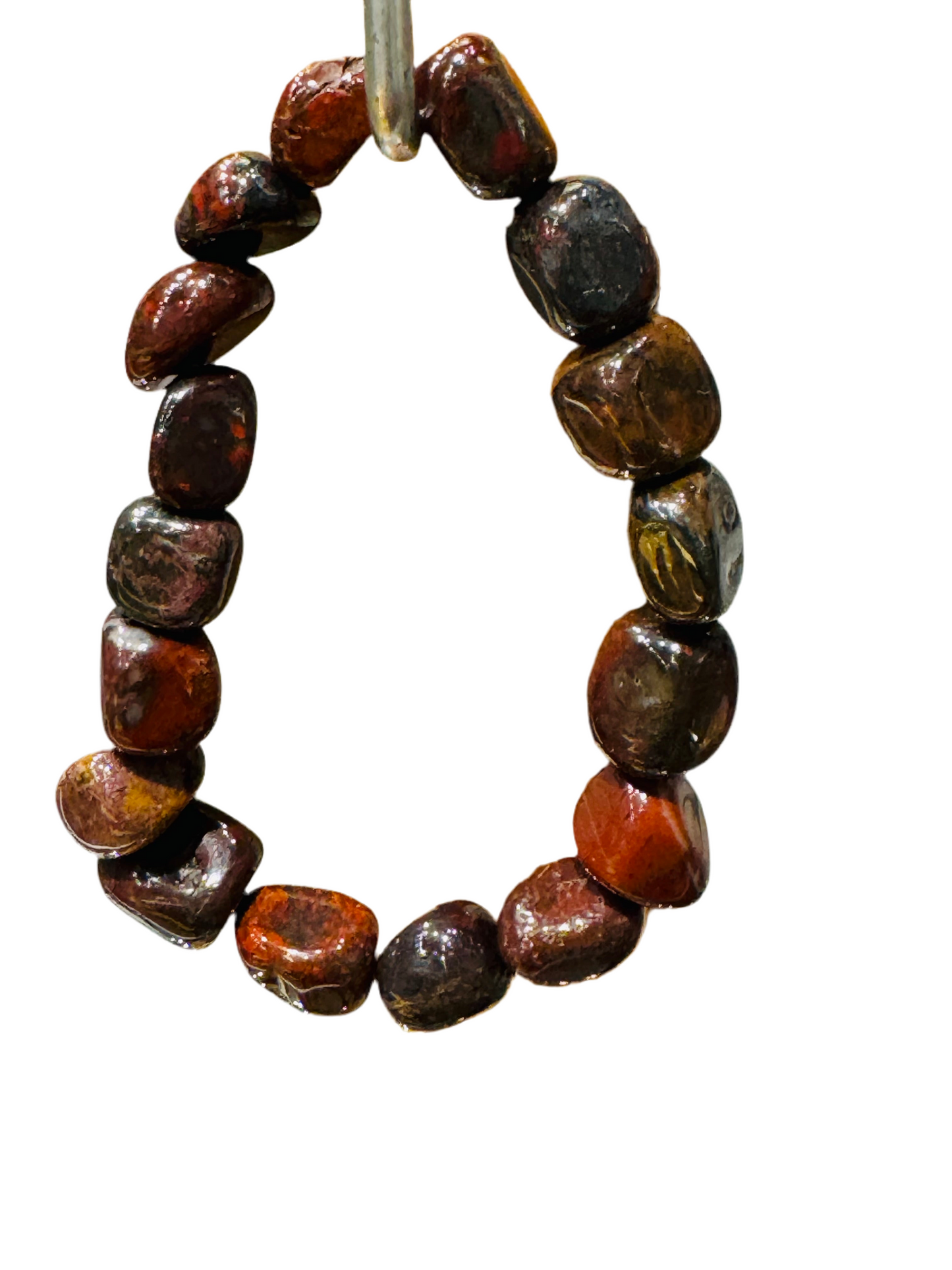 Brecciated Jasper Tumbled Nugget Bracelet