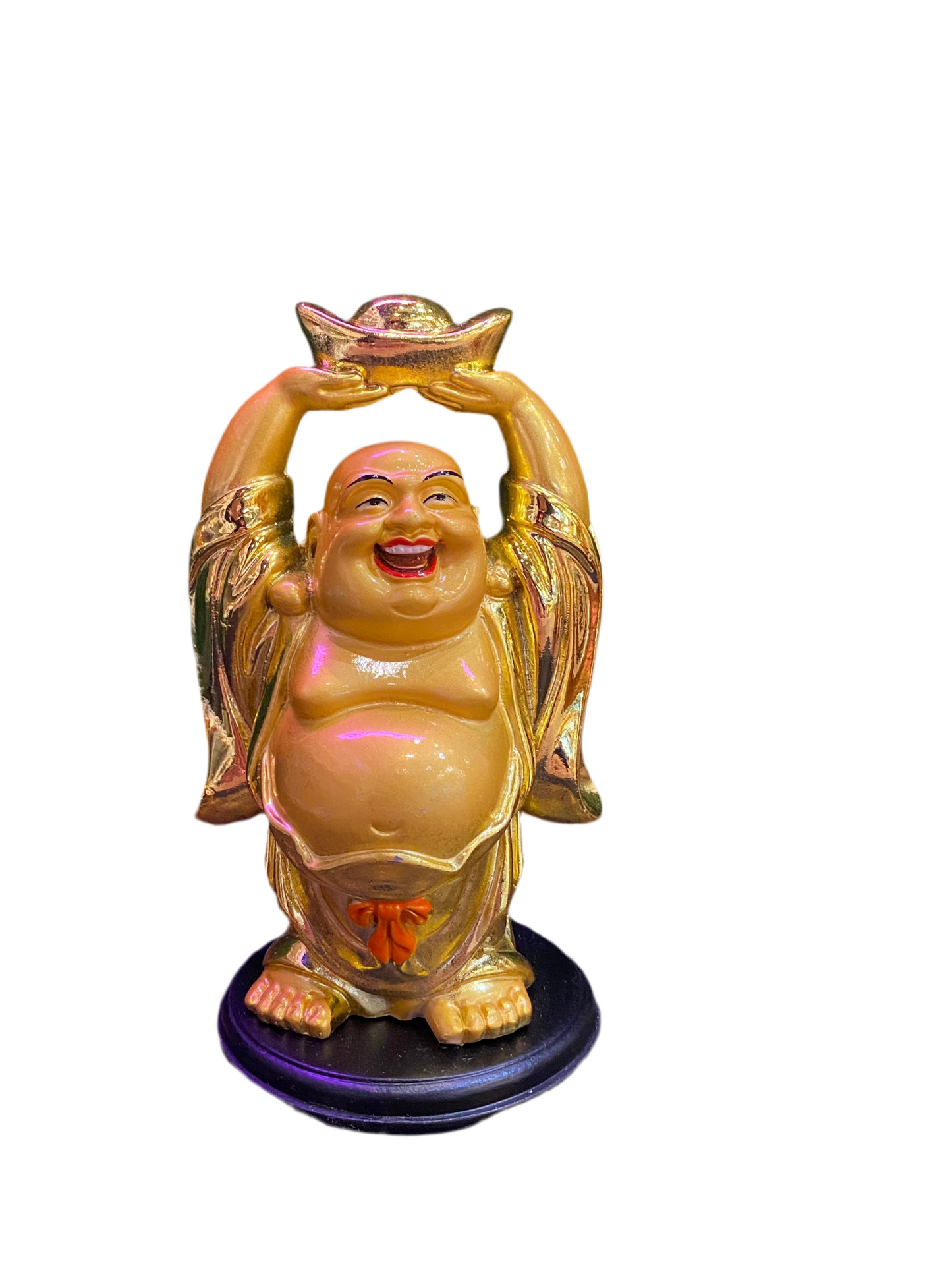 Colorful Feng Shui Gold Laughing Buddha