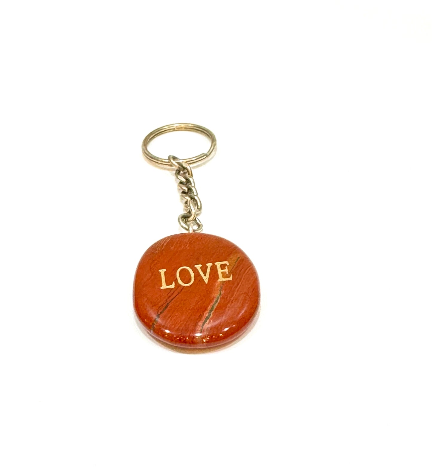 Red Jasper Key Chain - Love