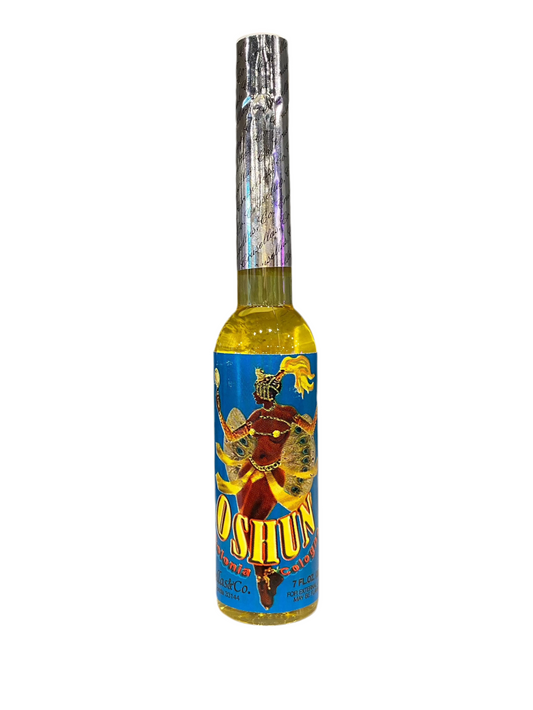 Orisha Oshun Cologne 7oz bottle for love, joy, and harmony.