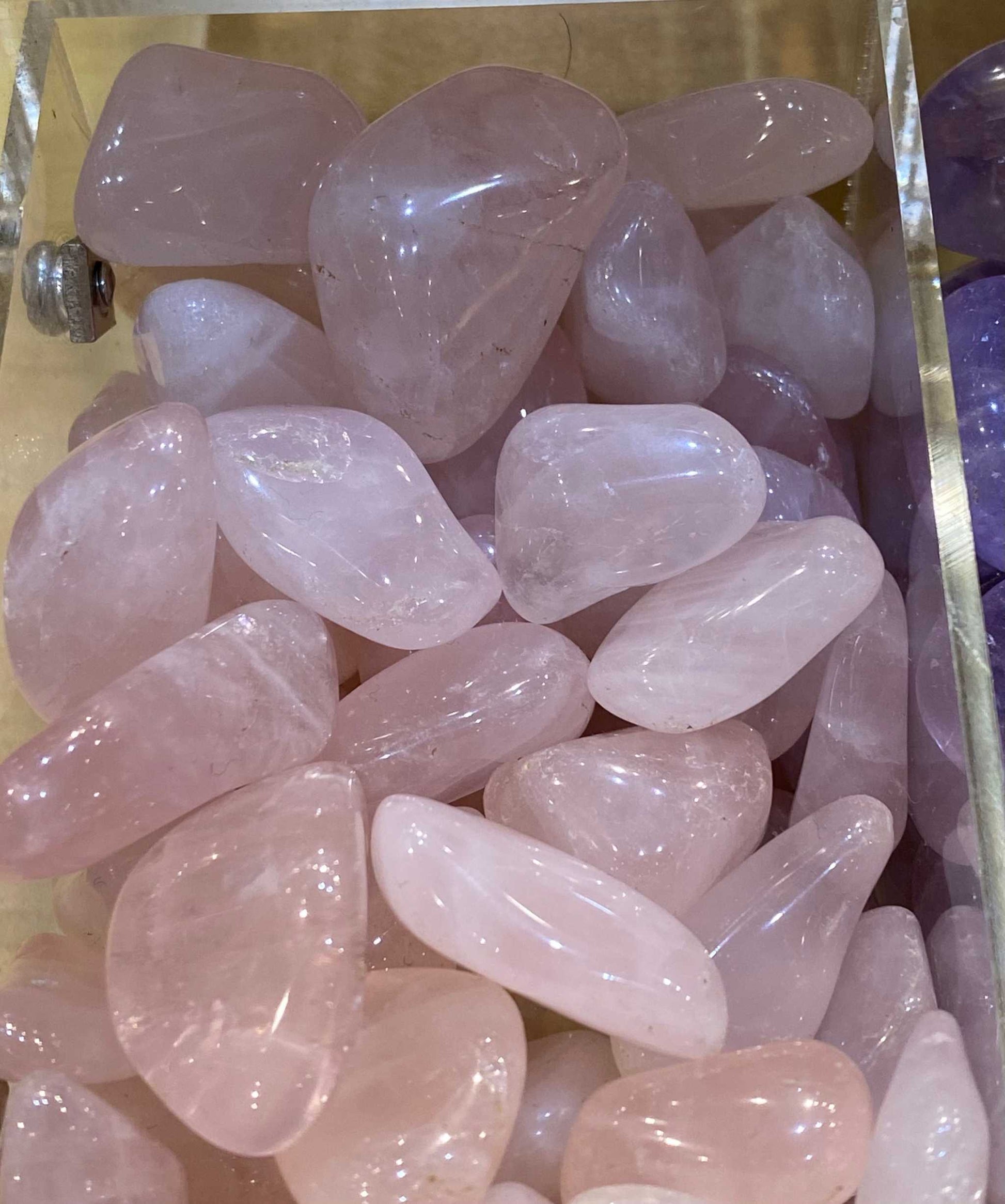 Rose Quartz Stone offering emotional healing and compassion benefits.