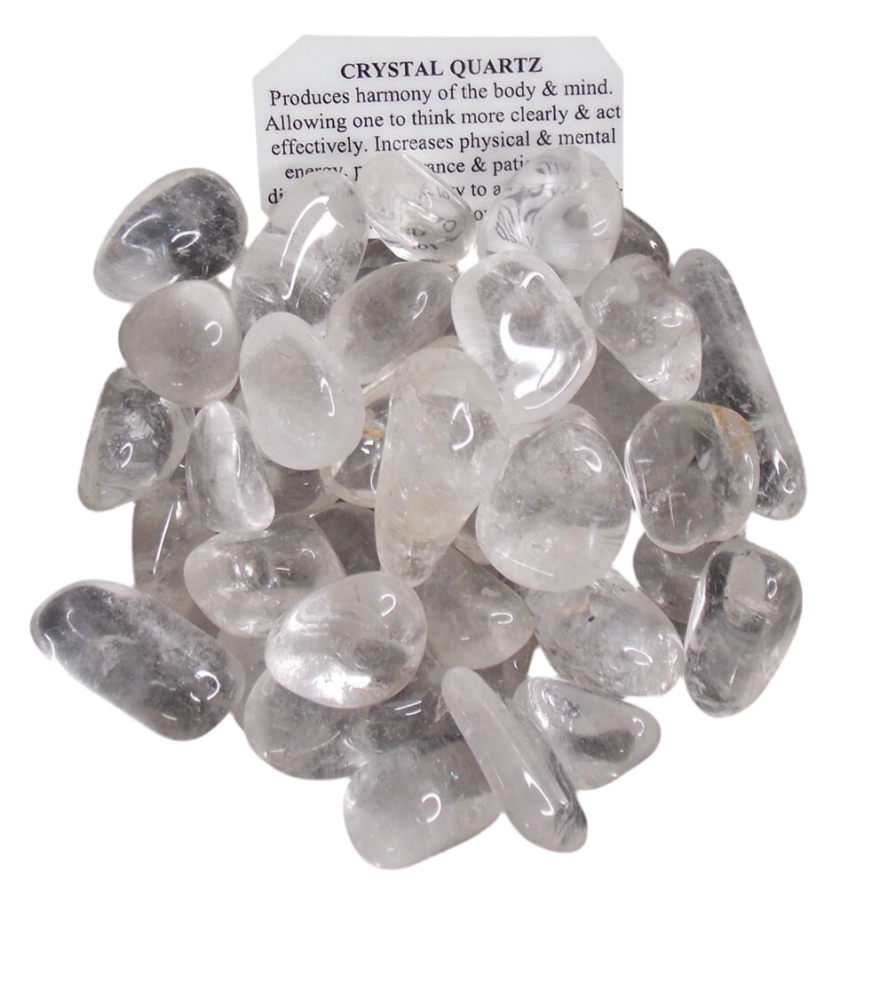 Clear Quartz Crystal dime-size for attraction, manifesting, abundance, memory, protection, cleansing.