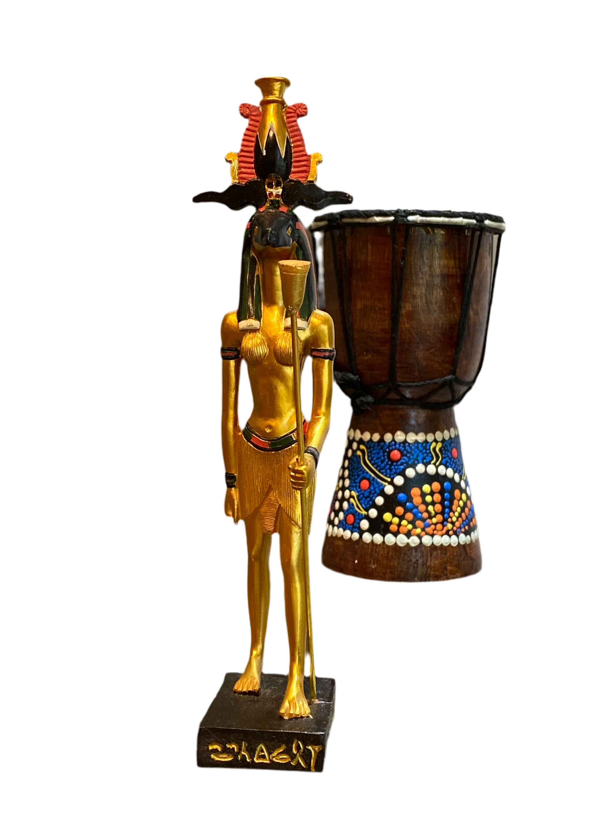 Gold Standing Horus
