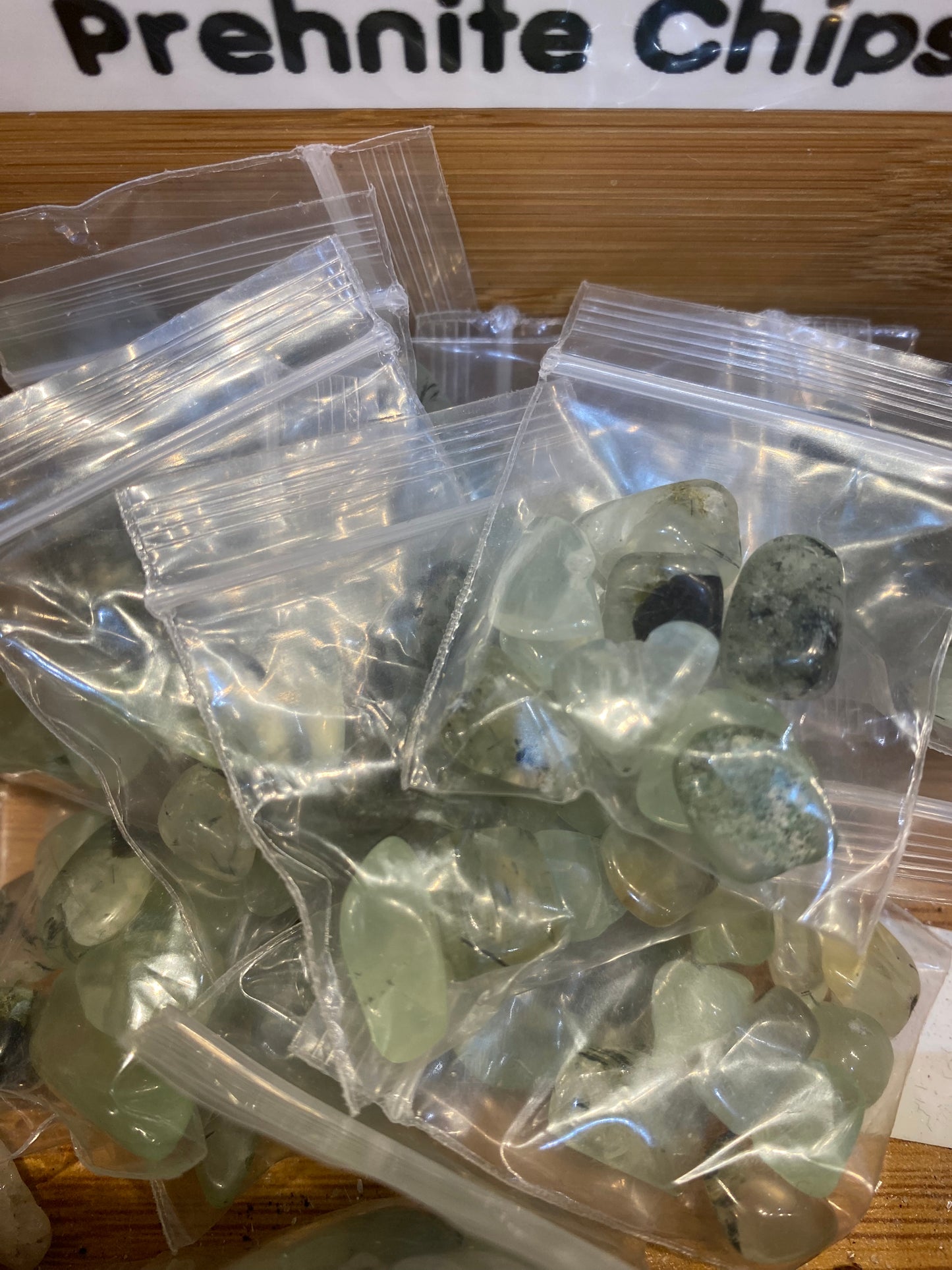 Prehnite Chip Stone